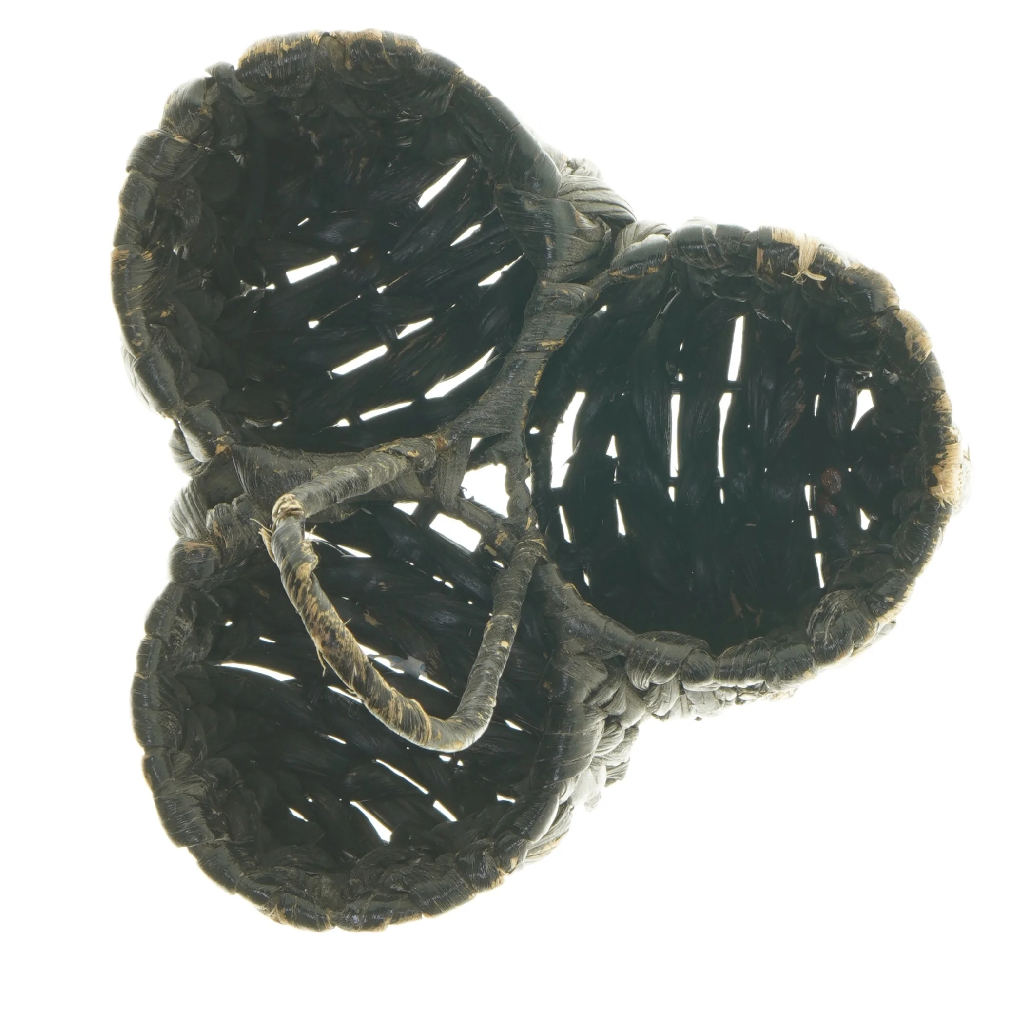 Væghængt fletkurv (str. 13x18x20 cm)