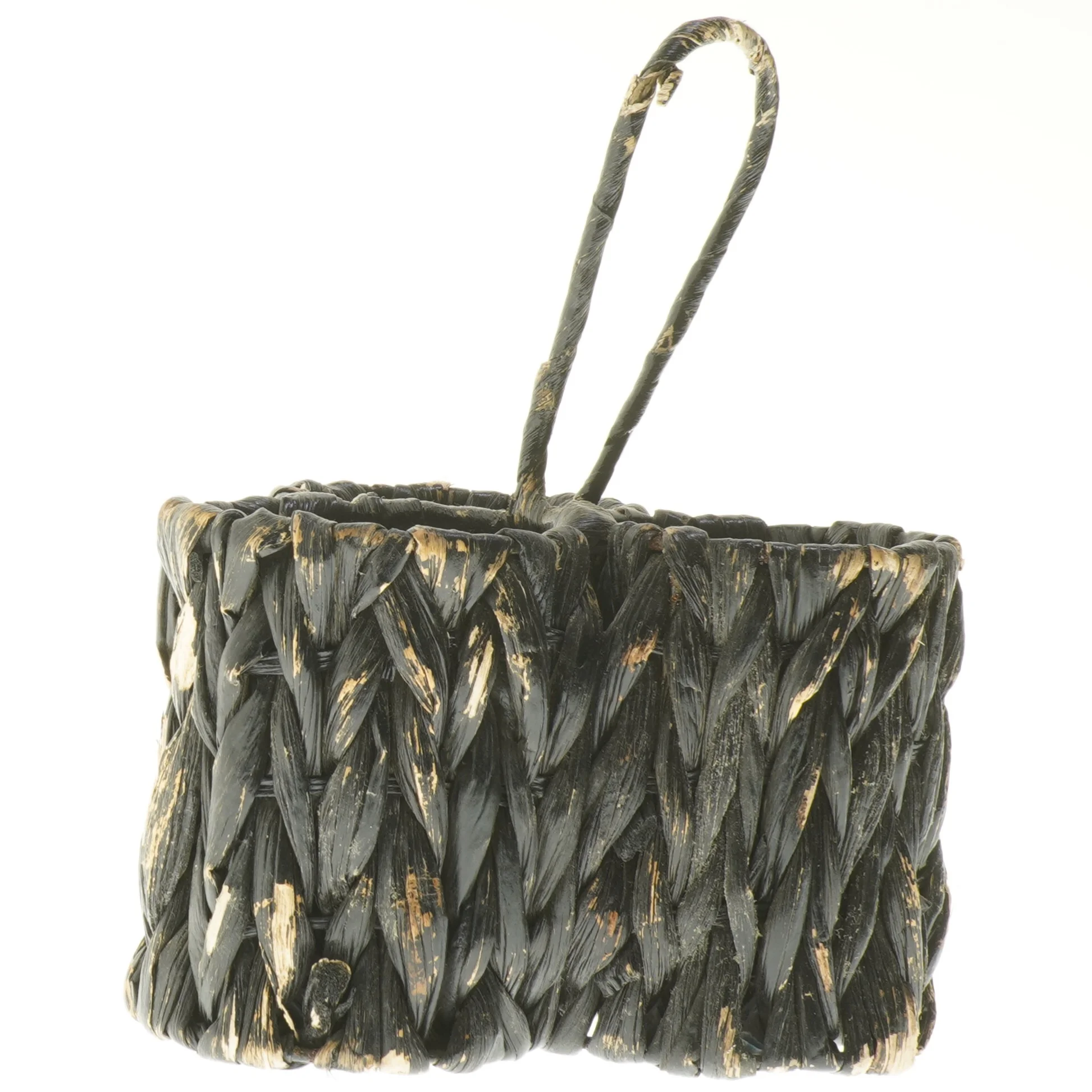 Væghængt fletkurv (str. 13x18x20 cm)