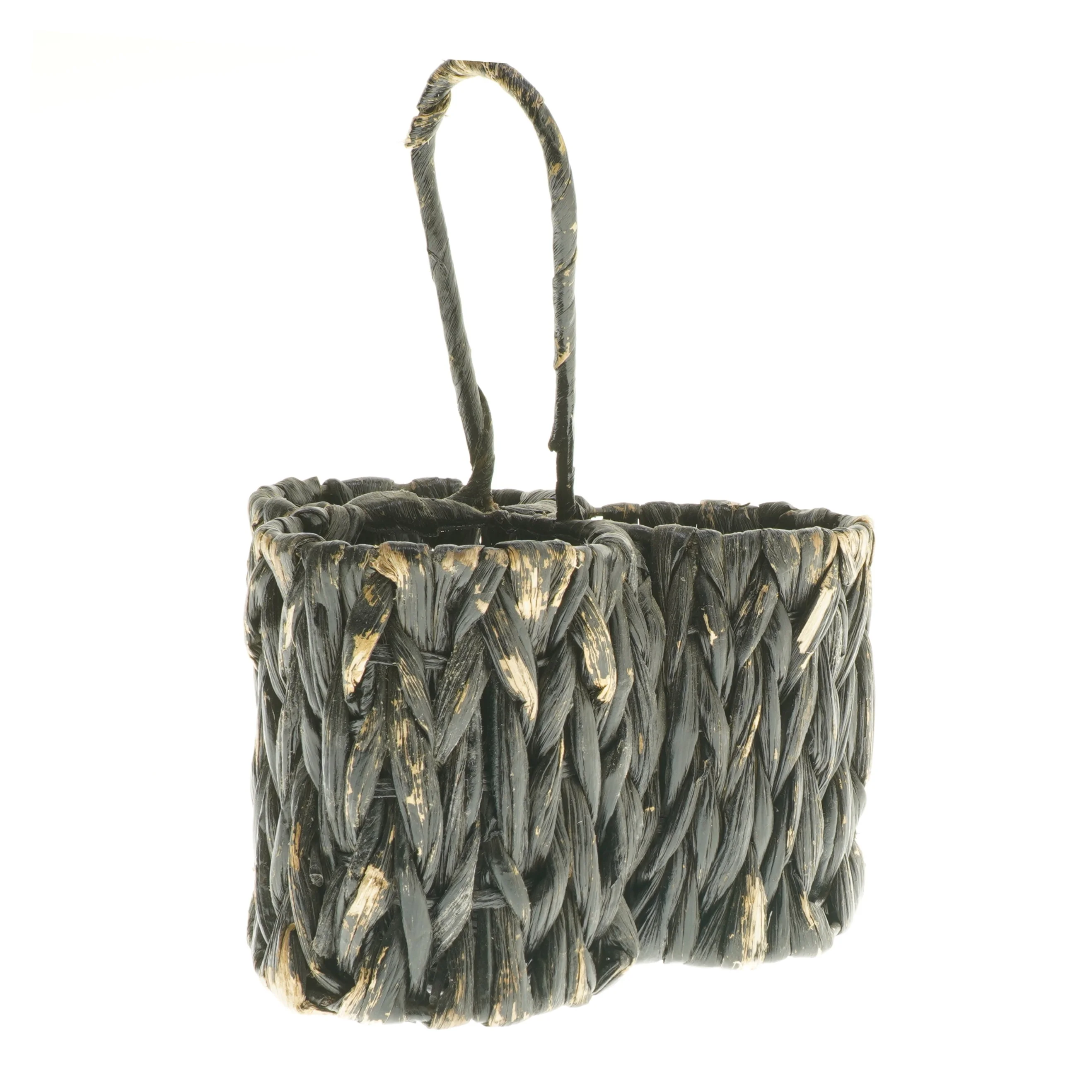 Væghængt fletkurv (str. 13x18x20 cm)