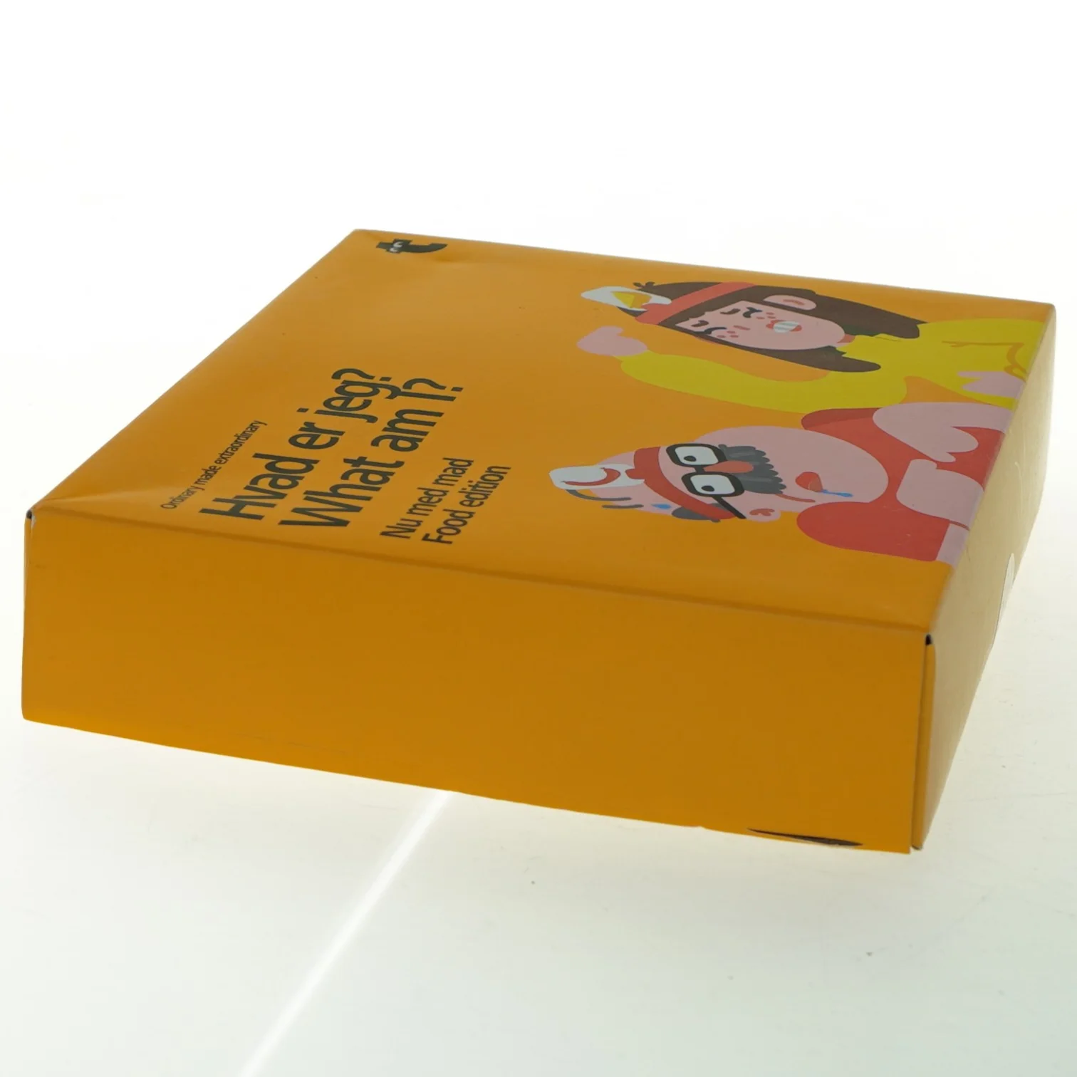 Gættelegsspil 'Hvad er jeg? What am I? - Food edition' fra Tiger (str. 21x16,5 cm)