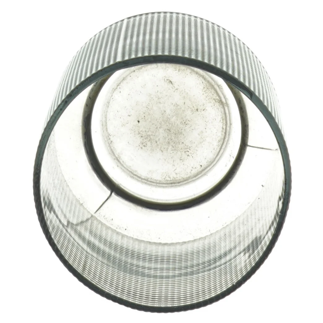 Glas krukke til blomst (str. 14 x 12 cm)