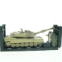 Fjernstyret M1A2 Abrams kampvogn (str. 40 x 13 x 16 cm)