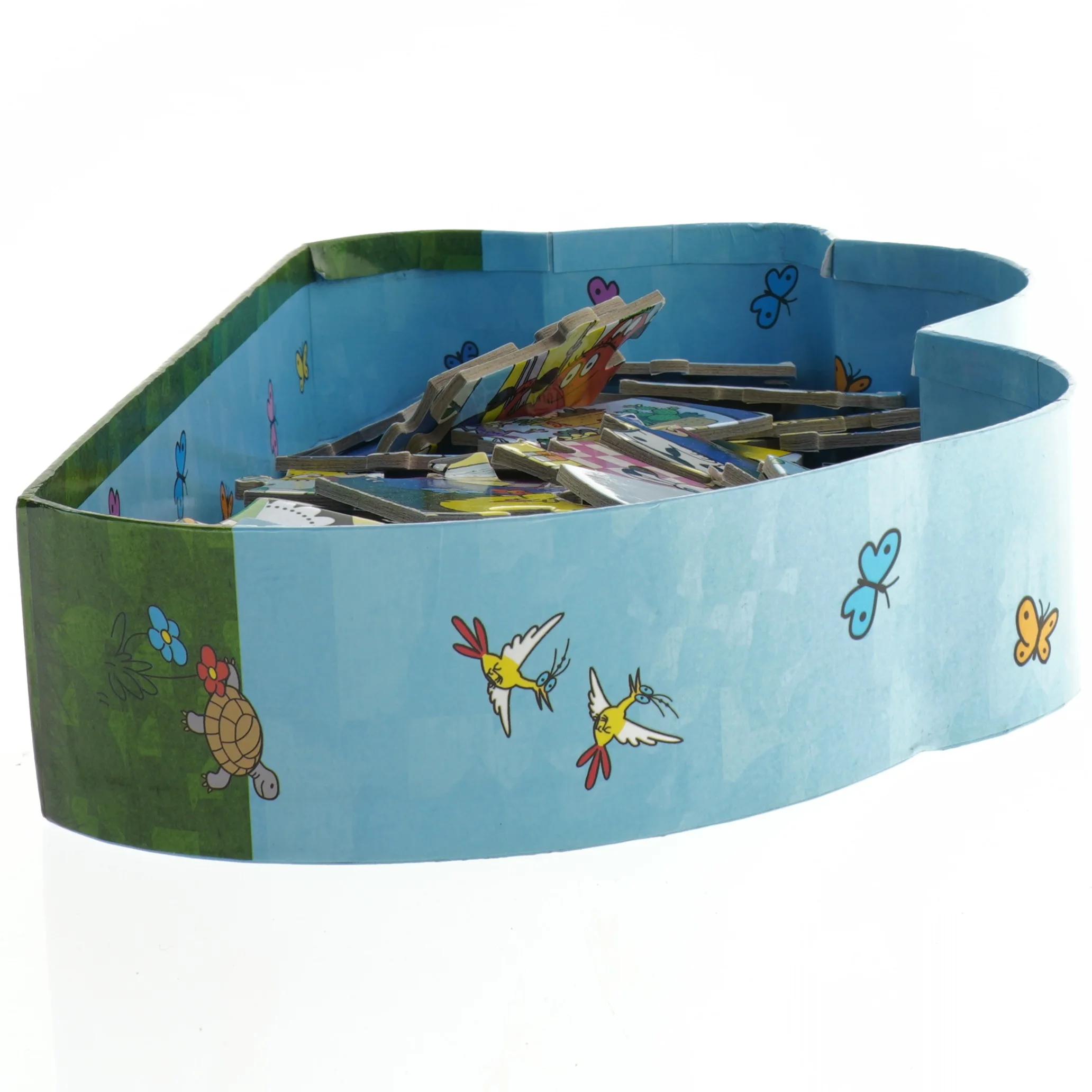 Børnepuslespil i metalæske, barbapapa fra Barbapapa (str. 54 brikker)