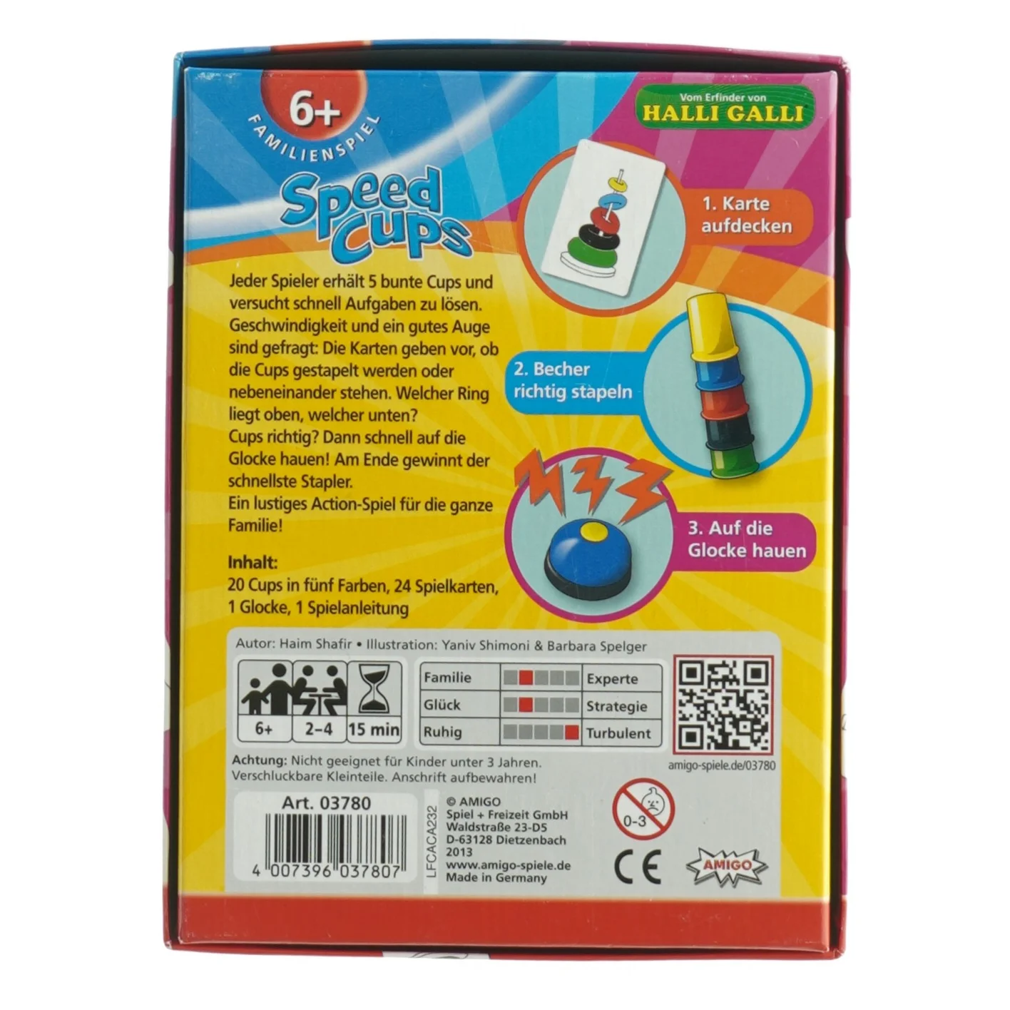 Speed Cups Familiespil (str. 17,5 cm x 13 cm)