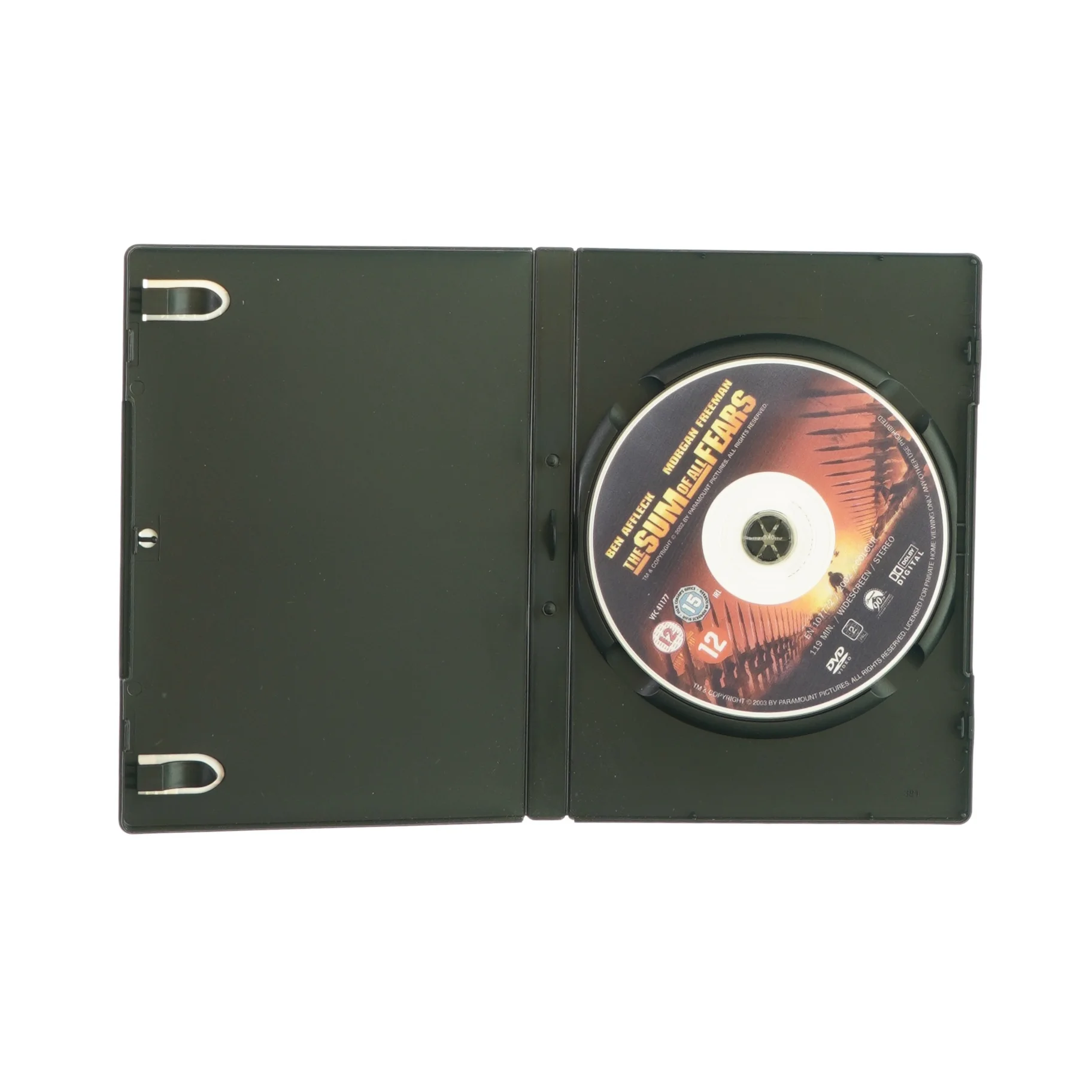 The sum of all fears (DVD)