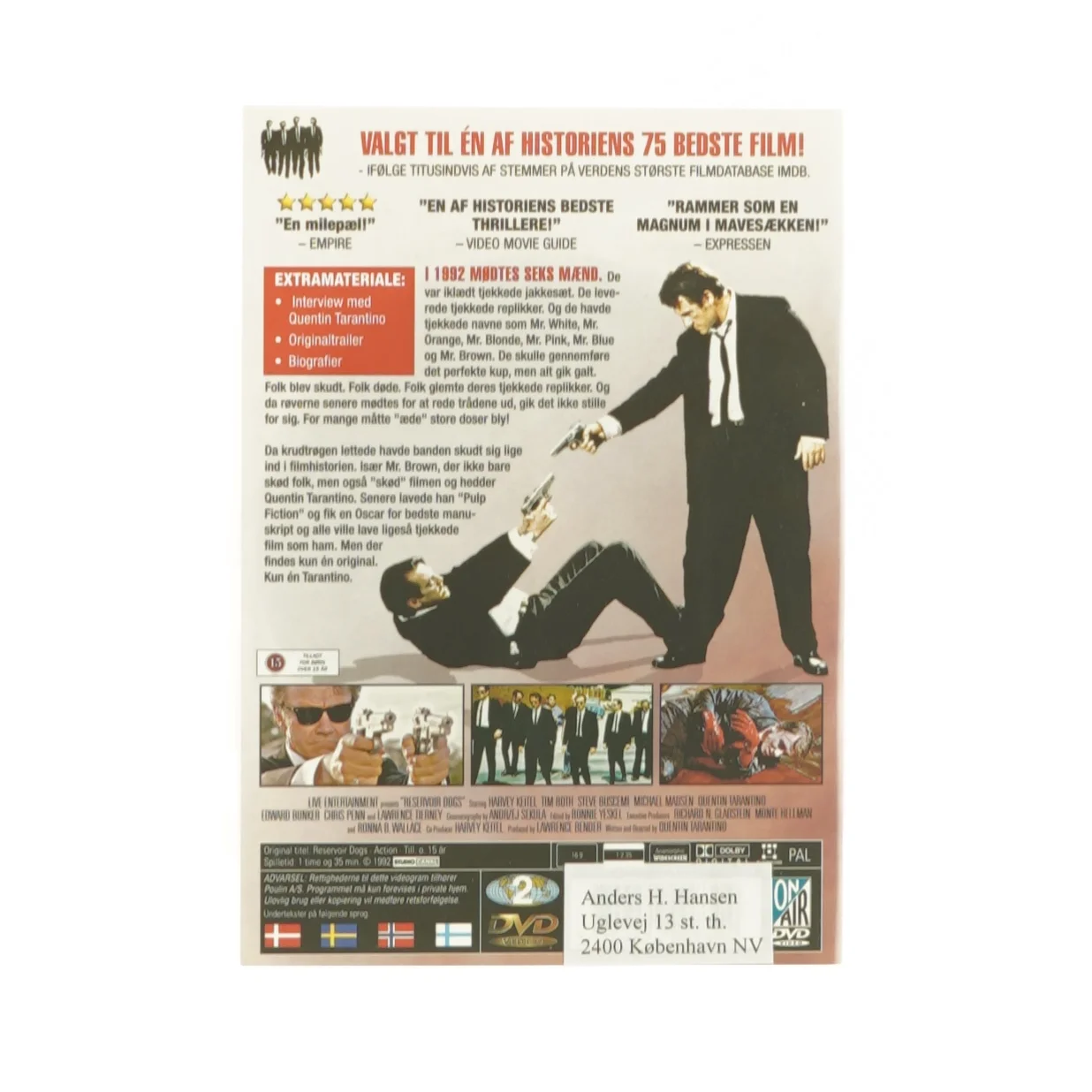 Reservoir dogs (DVD)