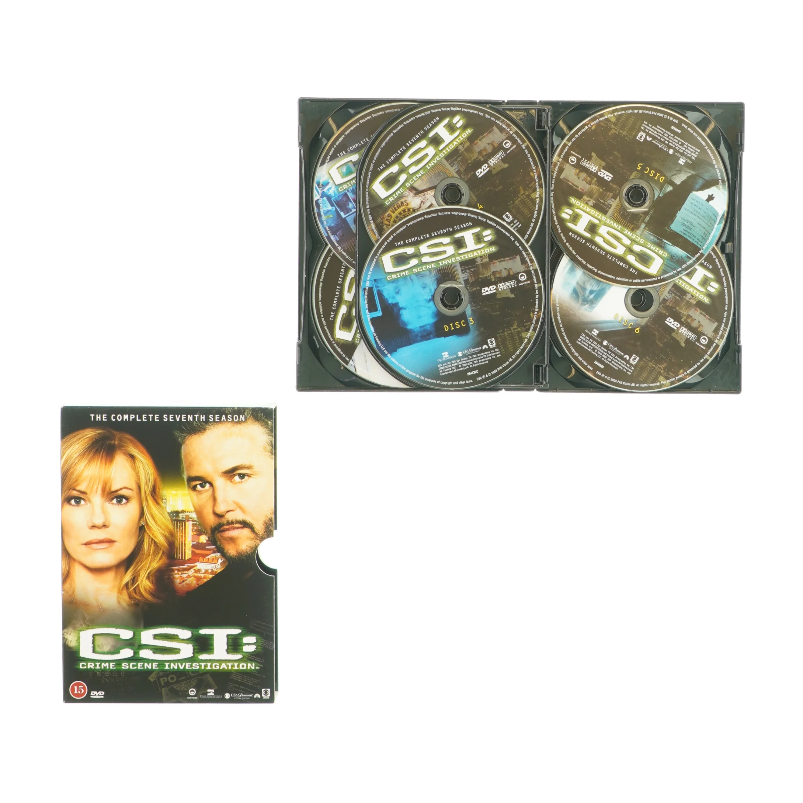 CSI sæson 7 (DVD)