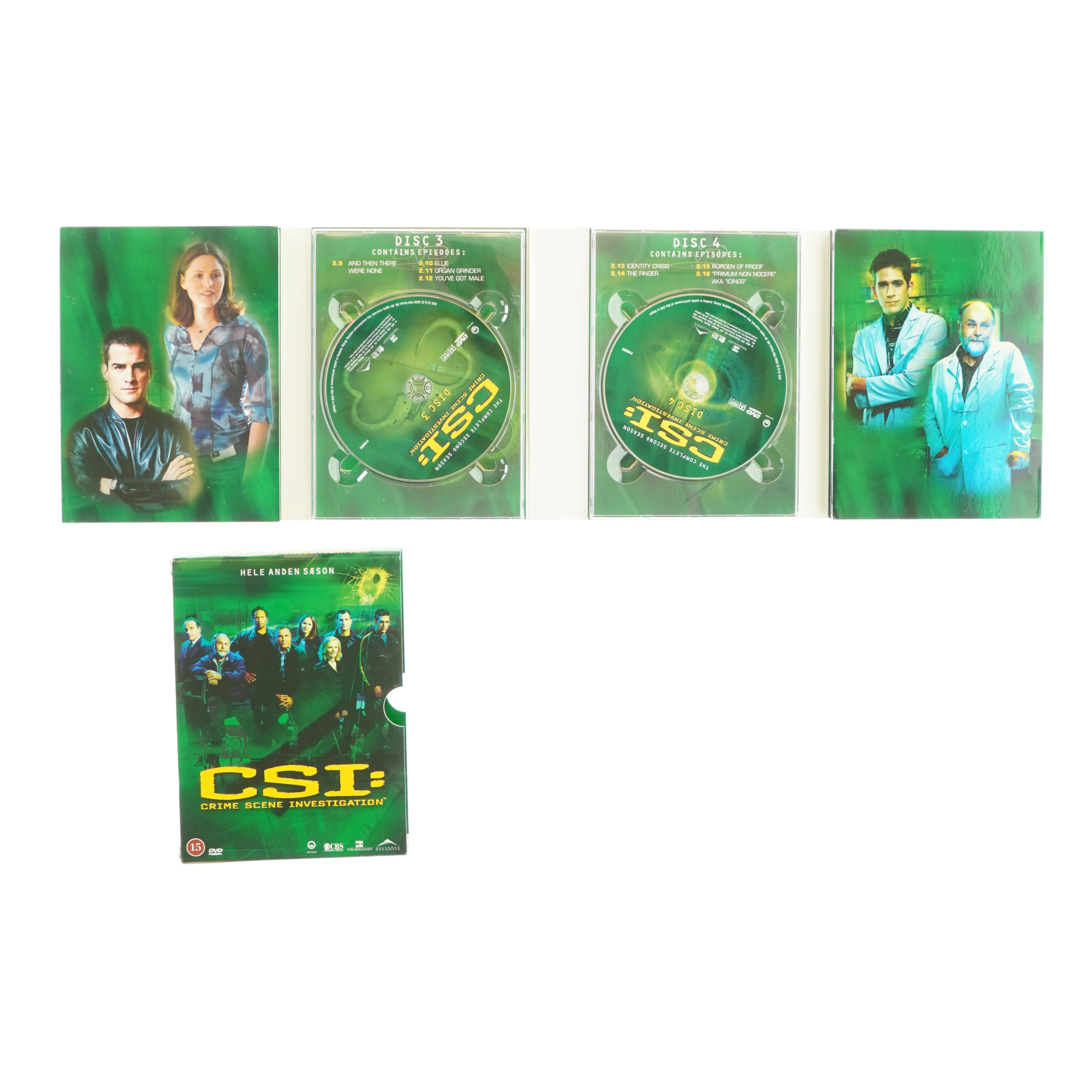 CSI, sæson 2 (DVD)