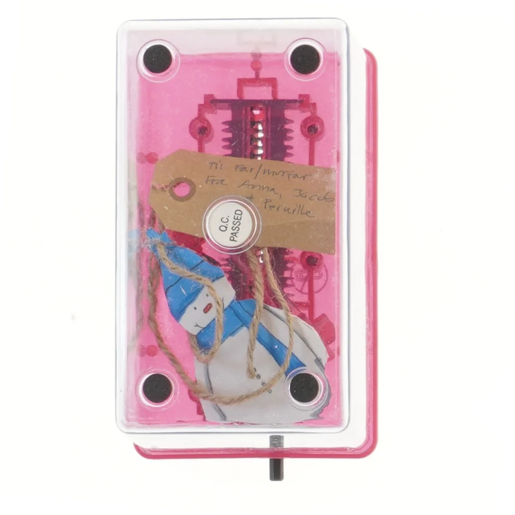 Mini hånddrevet papirshredder (str. 17x15x9 cm)