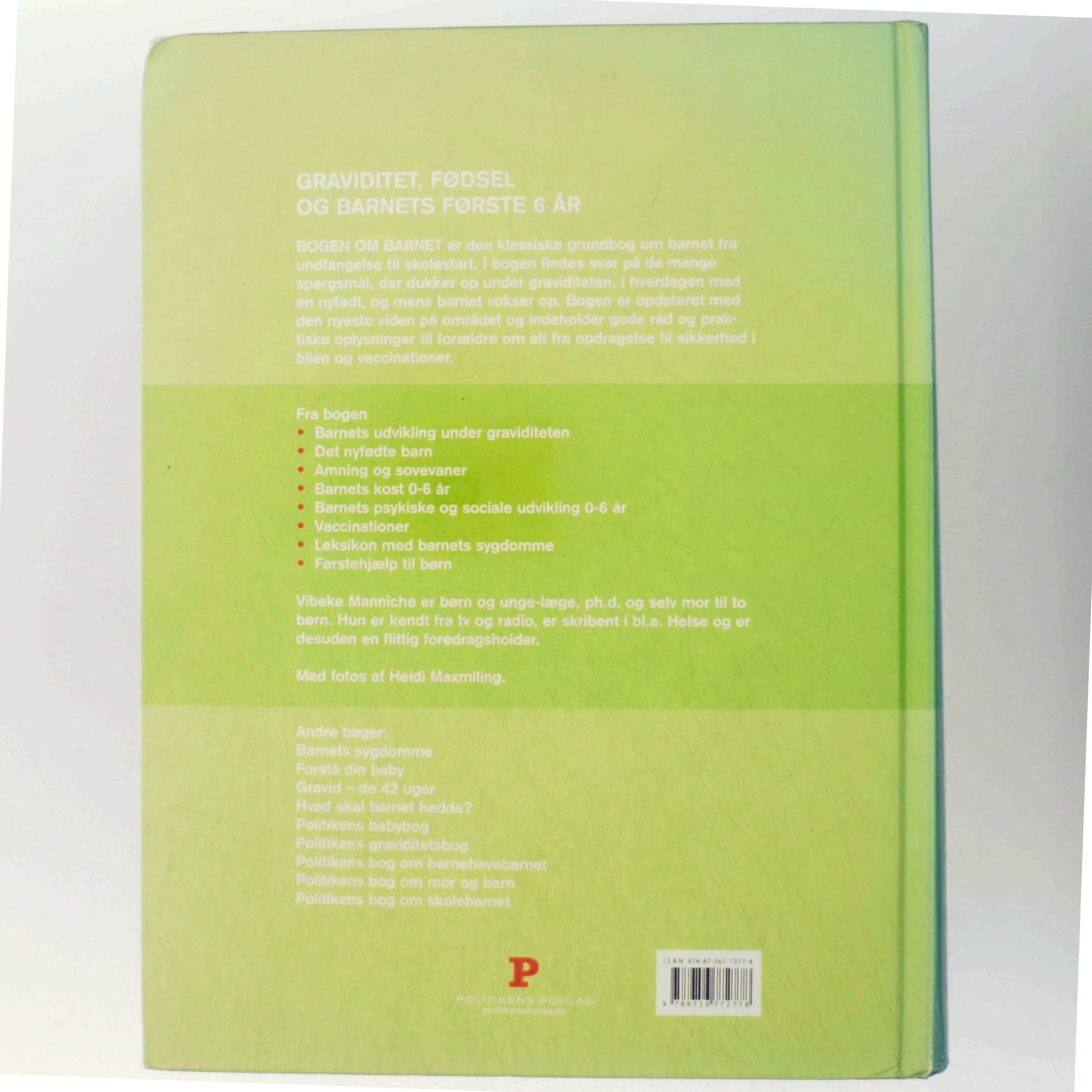 Bogen om barnet af Vibeke Manniche (Bog)