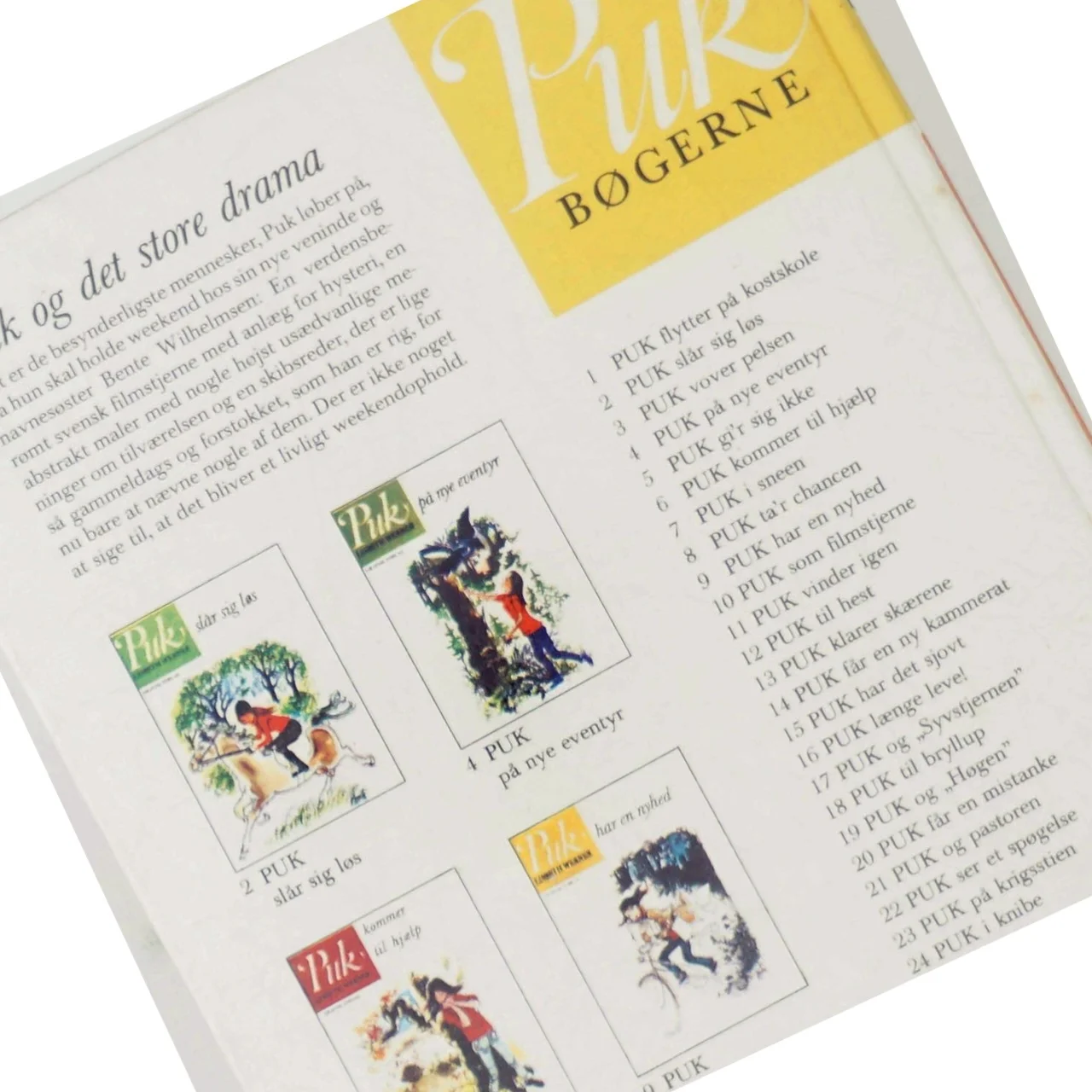 Puk og det store drama af Lisbeth Werner