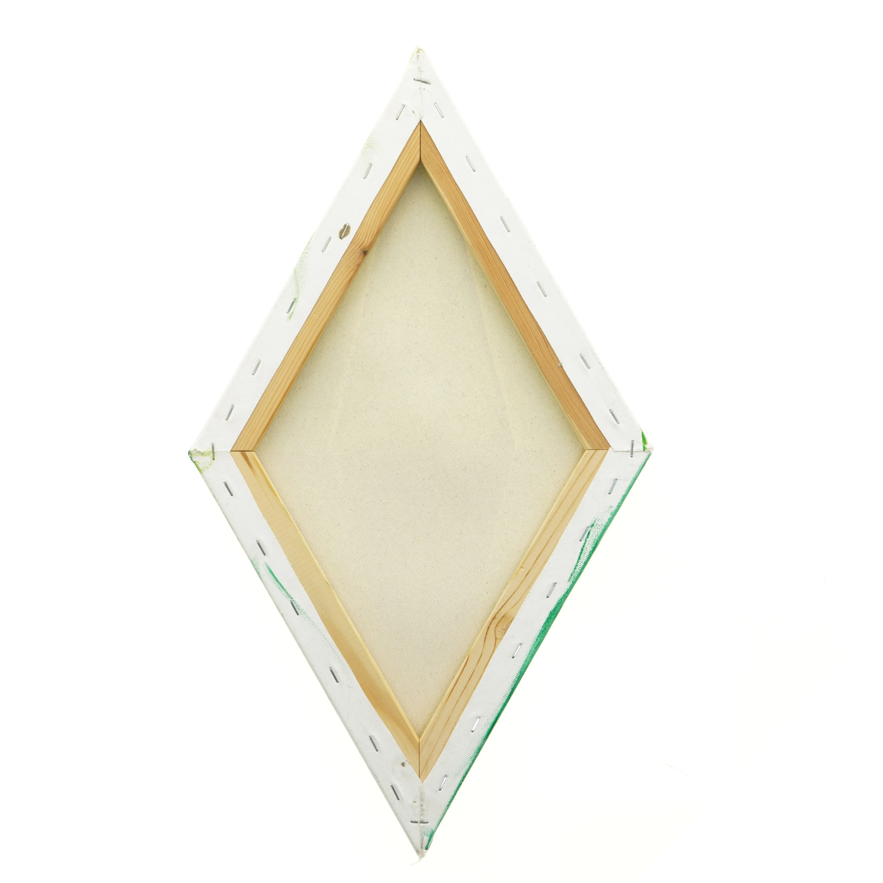 Abstrakt maleri på lærred (str. 52 x 30 cm)