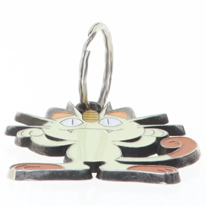 Nintendo Meowth Nøglering fra Pokemon (str. 4 og en halv x 5 cm)