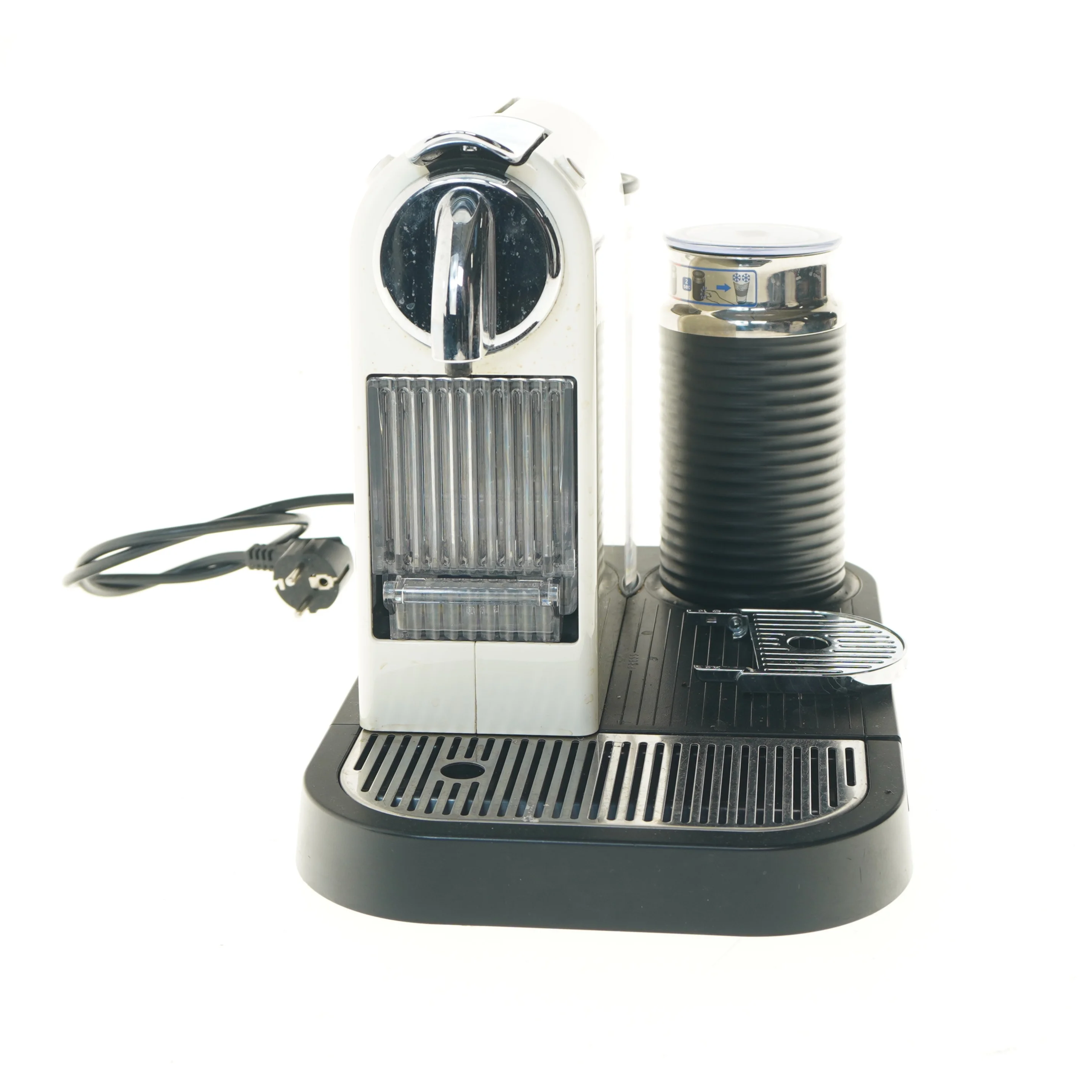 Nespresso kaffemaskine med mælkeskummer fra Nespresso (str. 27x24x37 cm)