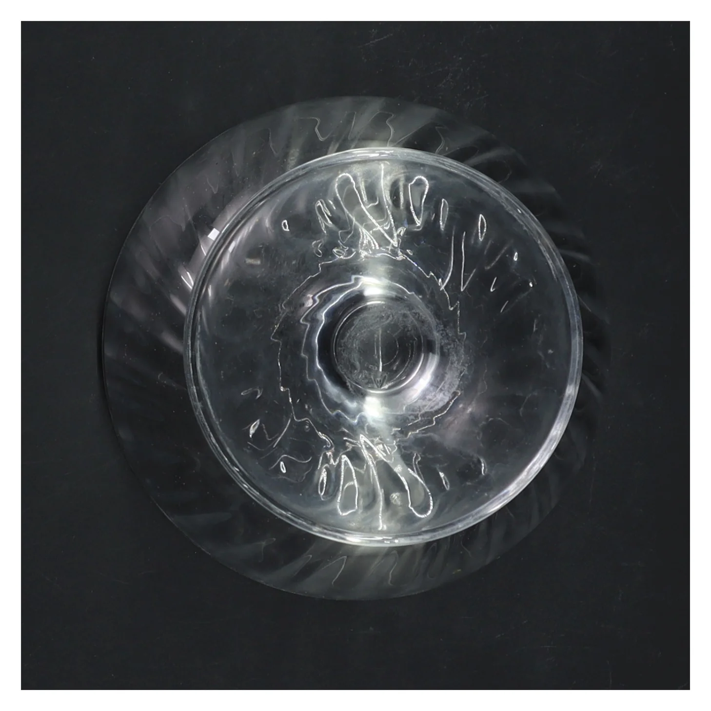 Glasskål/portionsskål på fod (str. Ø 11,5 cm)