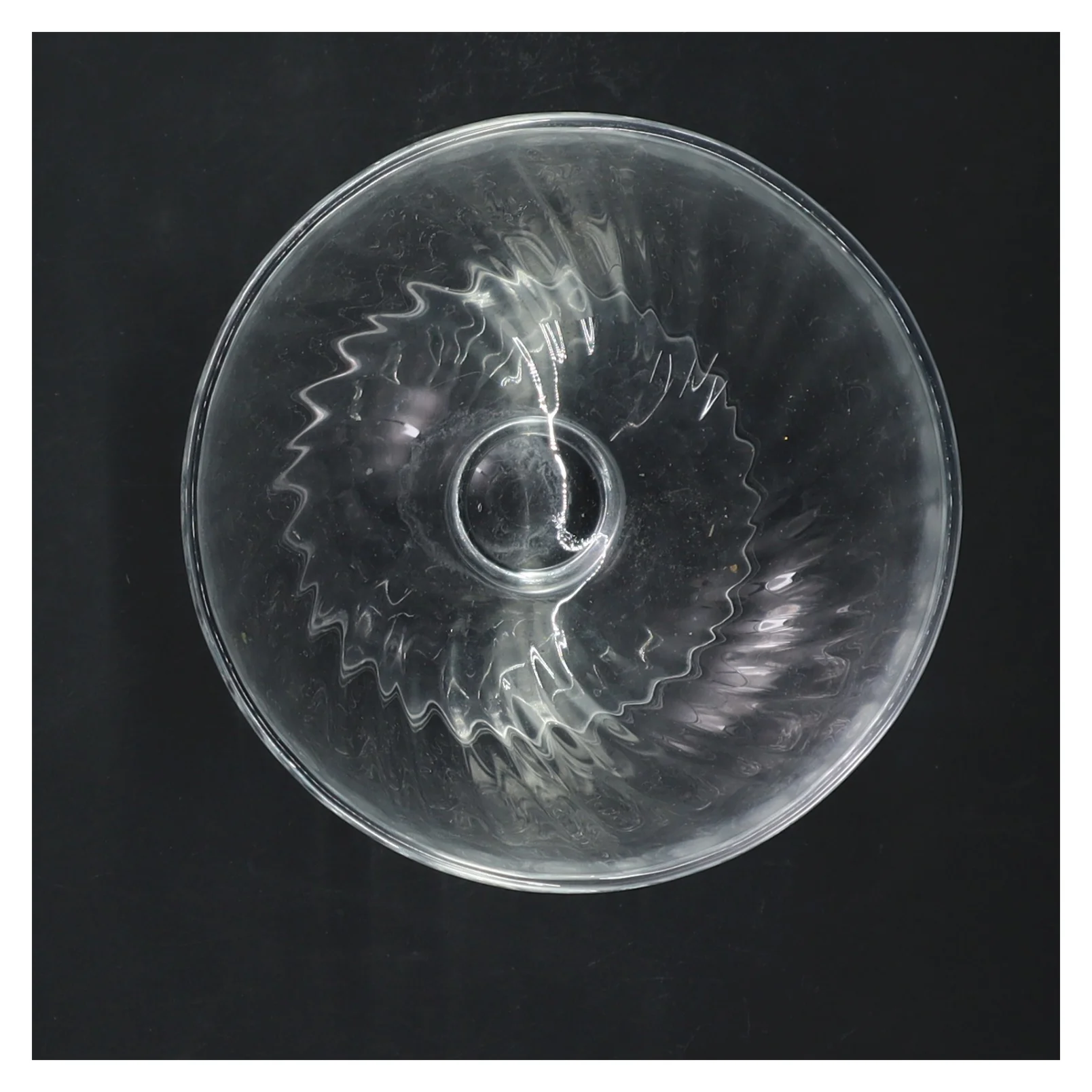 Glasskål/portionsskål på fod (str. Ø 11,5 cm)