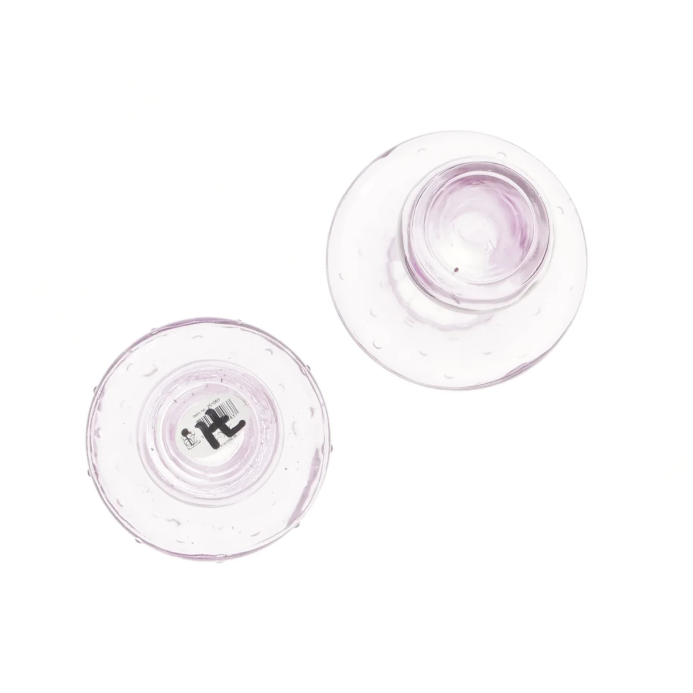 Dekorative svampe i glas (str. 15 og 11 cm)