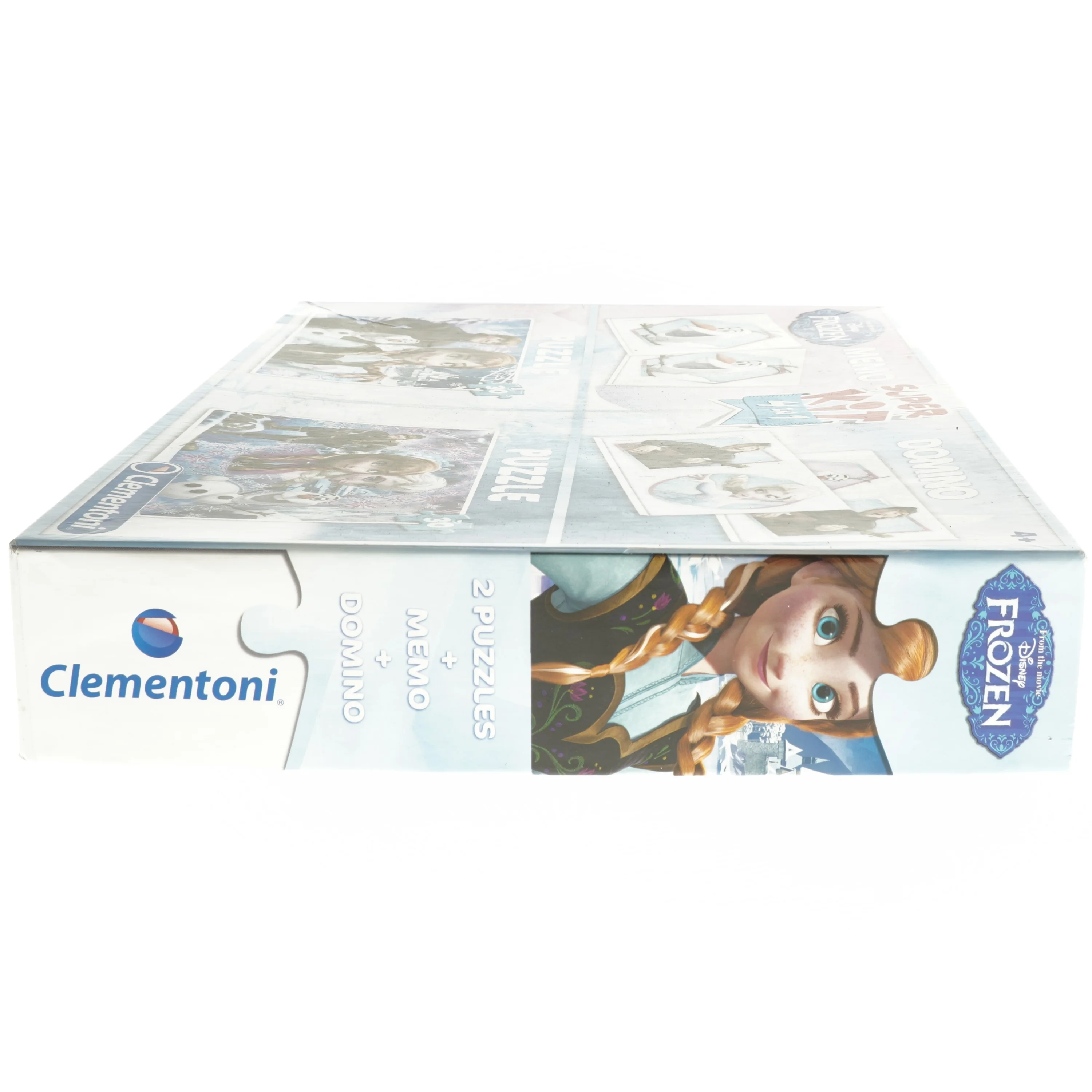 Frozen 4-i-1 spil sæt fra Disney (str. 6x28x42 cm)