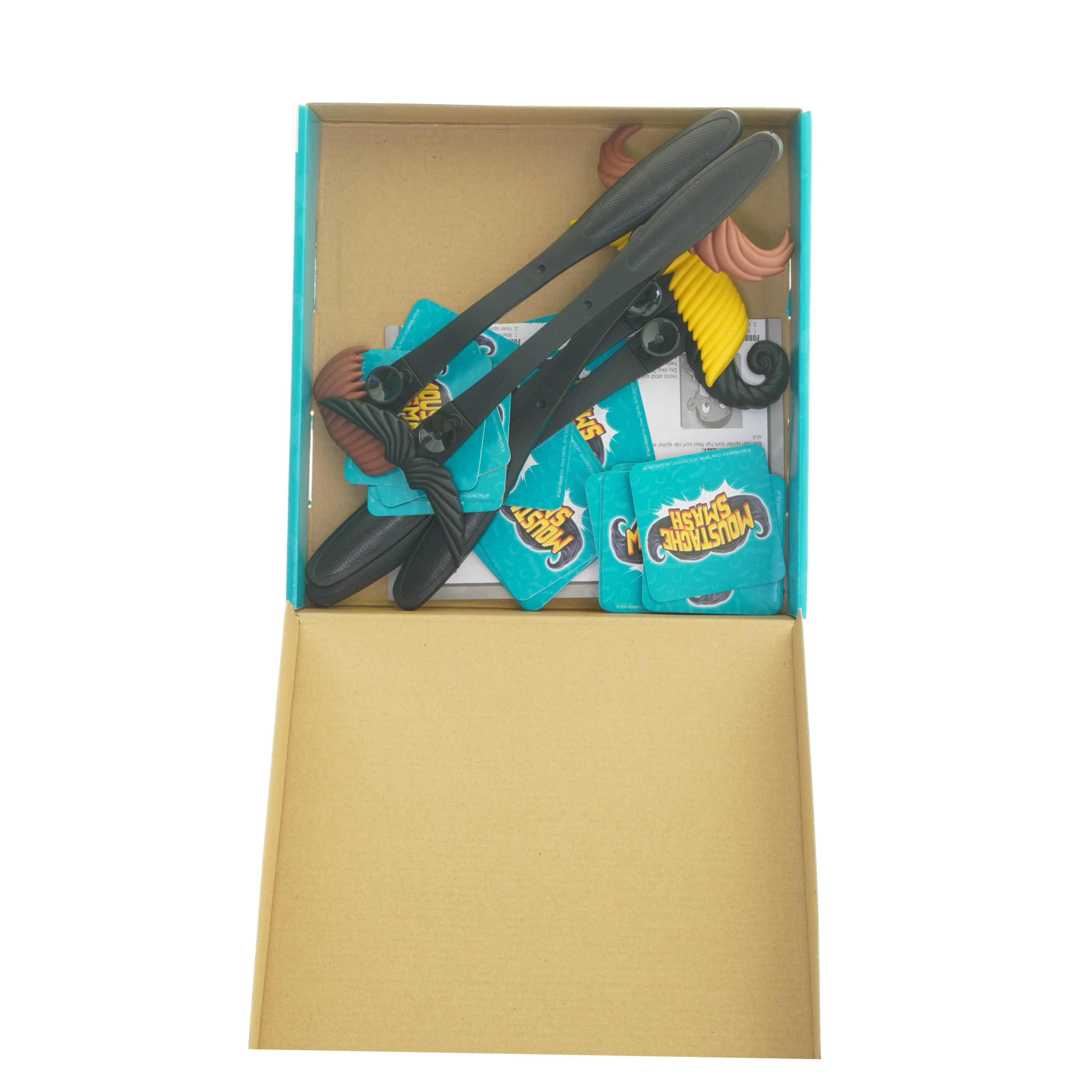 Moustache Smash spil (str. 5x27x27 cm)