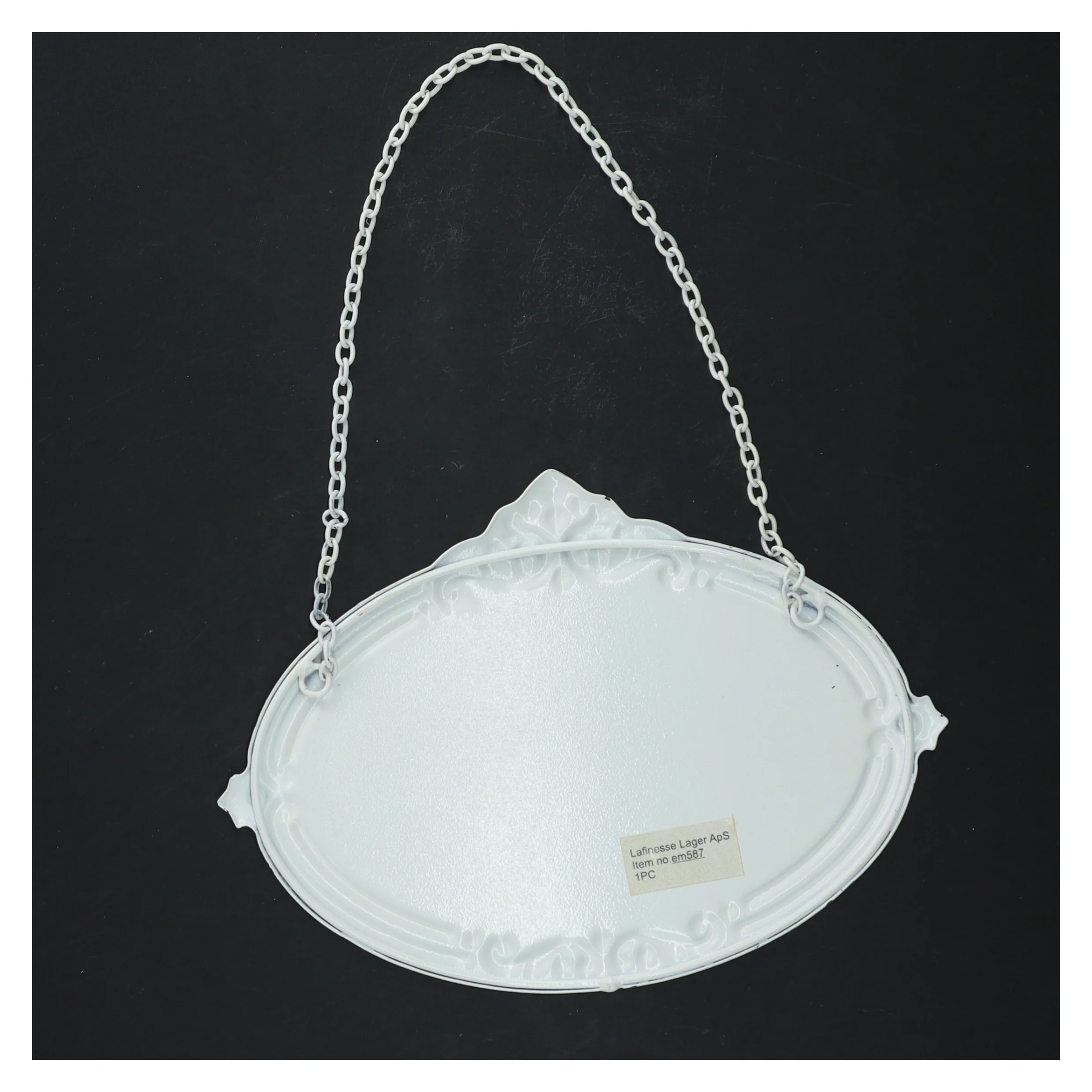 Skilt med tekst 'Quiet Please' (str. 19x13 cm)