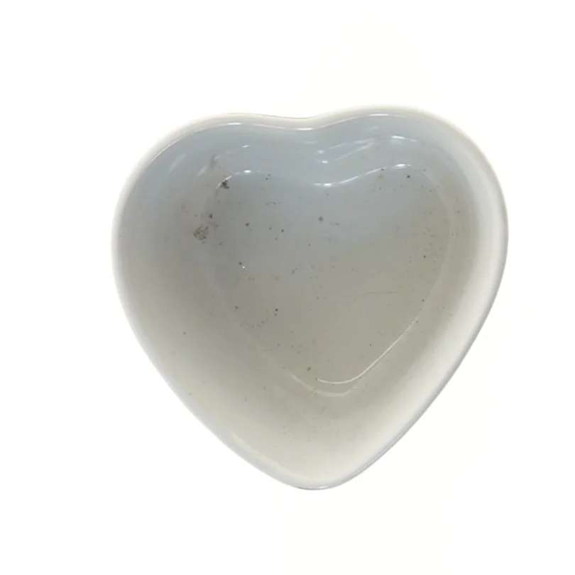 Rød hjerteformet skål fra Elementz (str. Ø 11 cm)