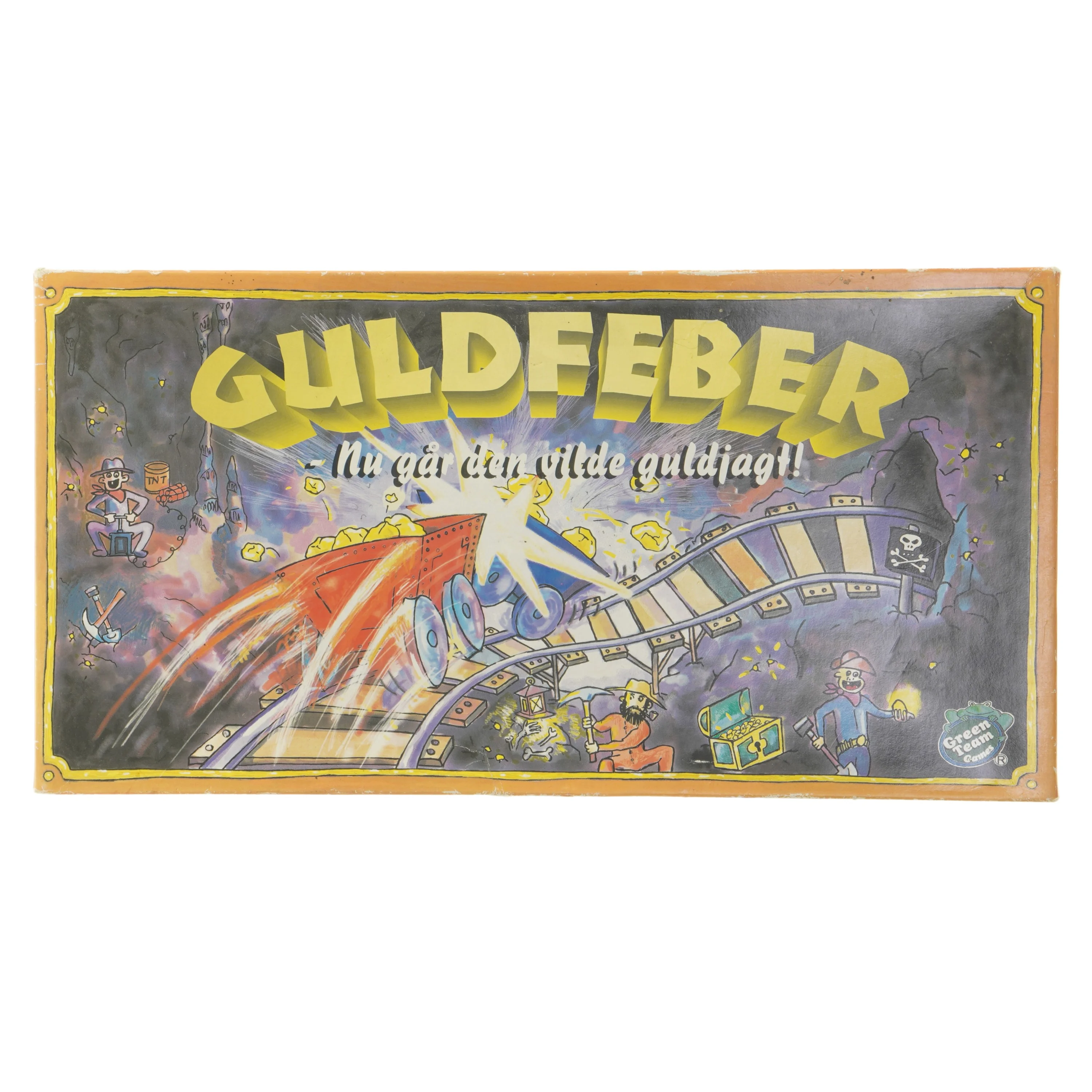 Guldfeber brætspil fra Green Team Games (str. 4x21x42 cm)
