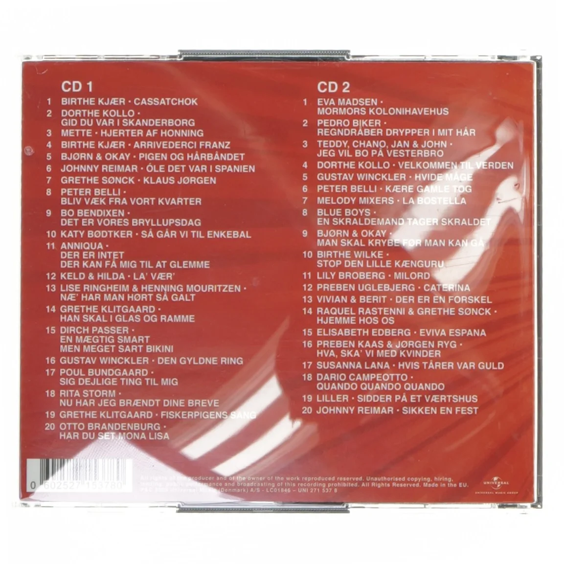 Alle Tiders Dansktop 2-CD