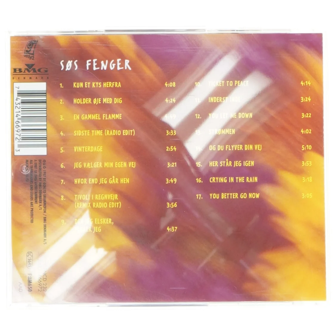 Søs Fenger CD 'Gamle Flammer'