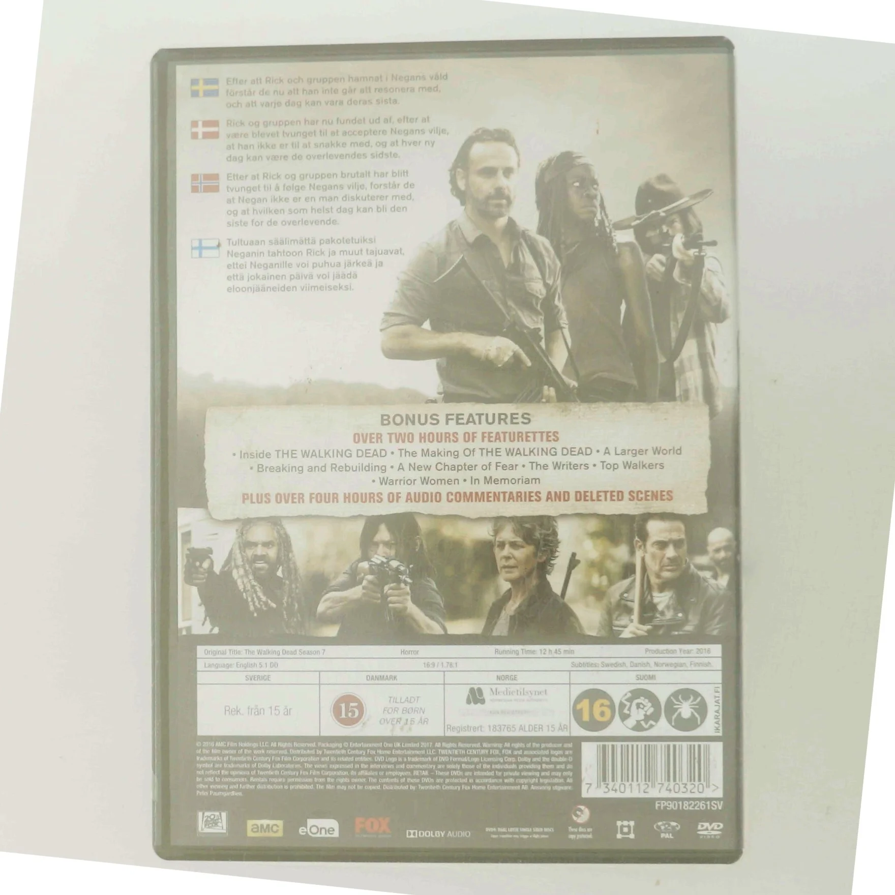 The Walking Dead - Season 7 med Andrew Lincoln (DVD)