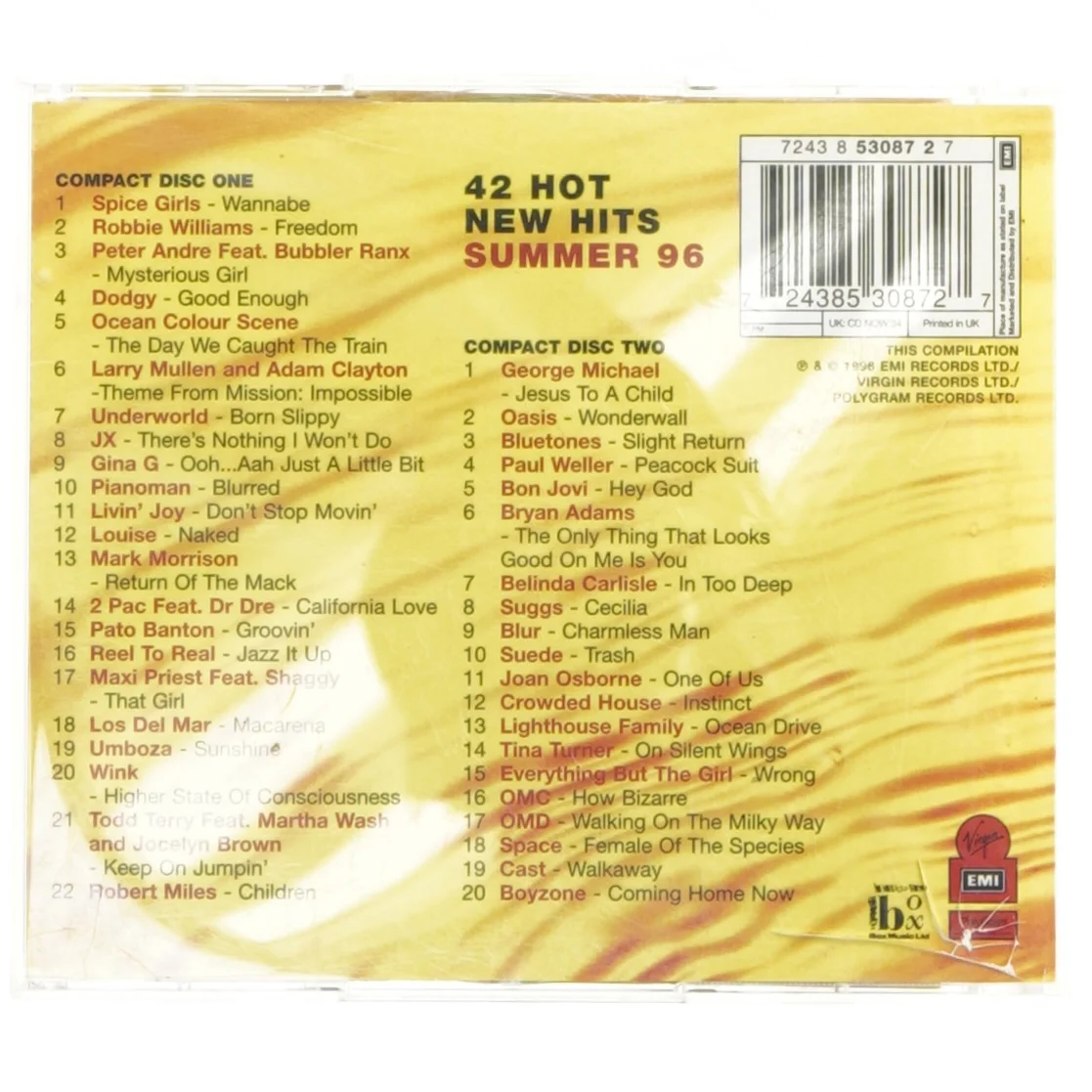 Now That's What I Call Music 34 CD