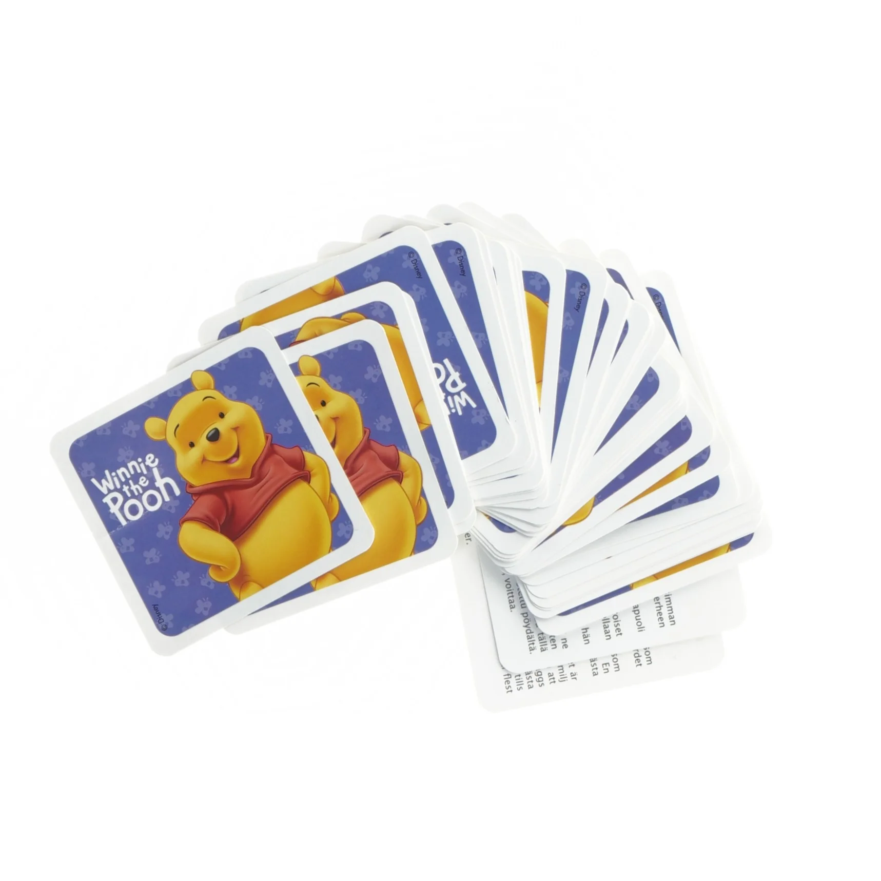 Winnie the Pooh hukommelsesspil fra Disney (str. 6,5x6,5 cm)