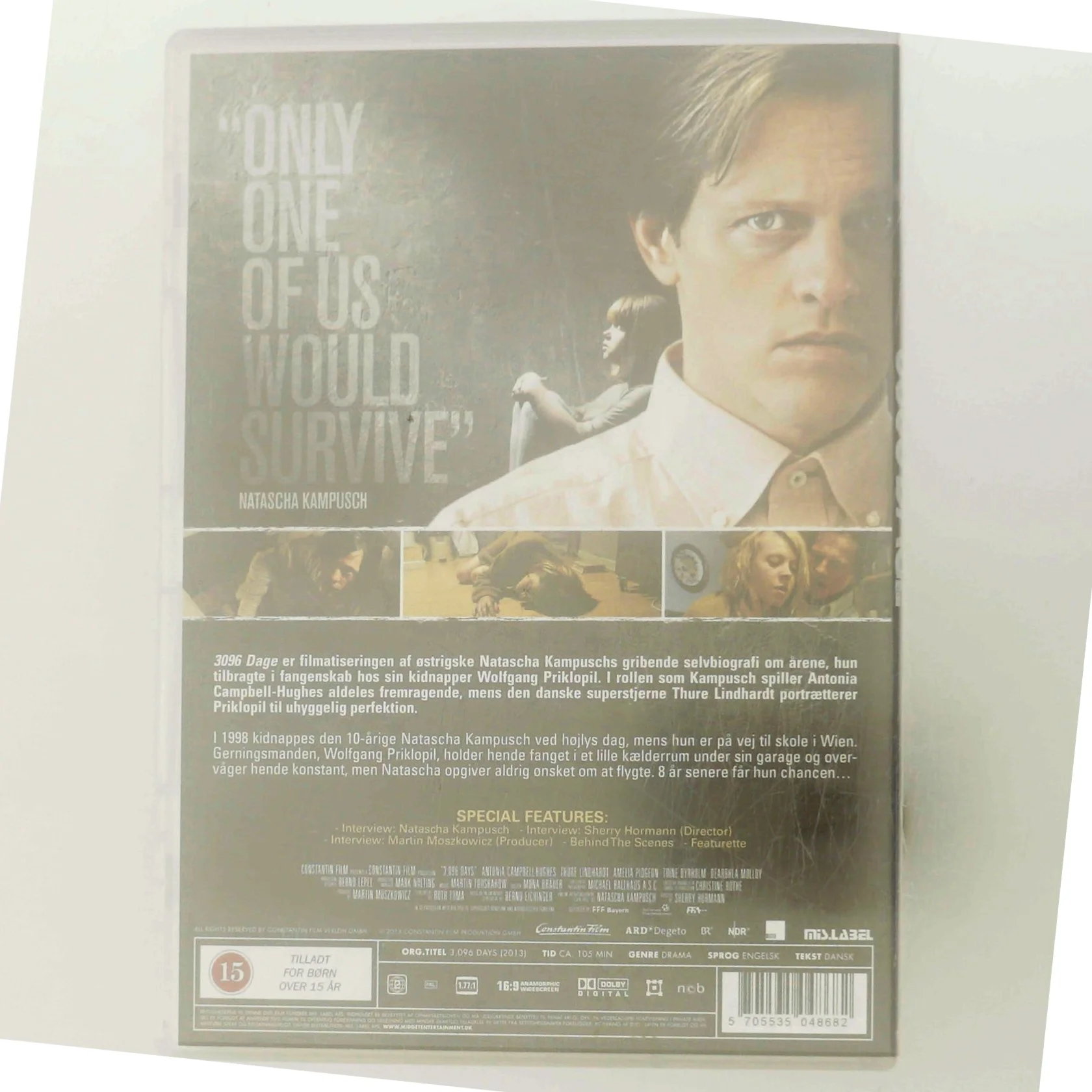 3096 Dage med Antonia Campbell-Hughes (DVD)