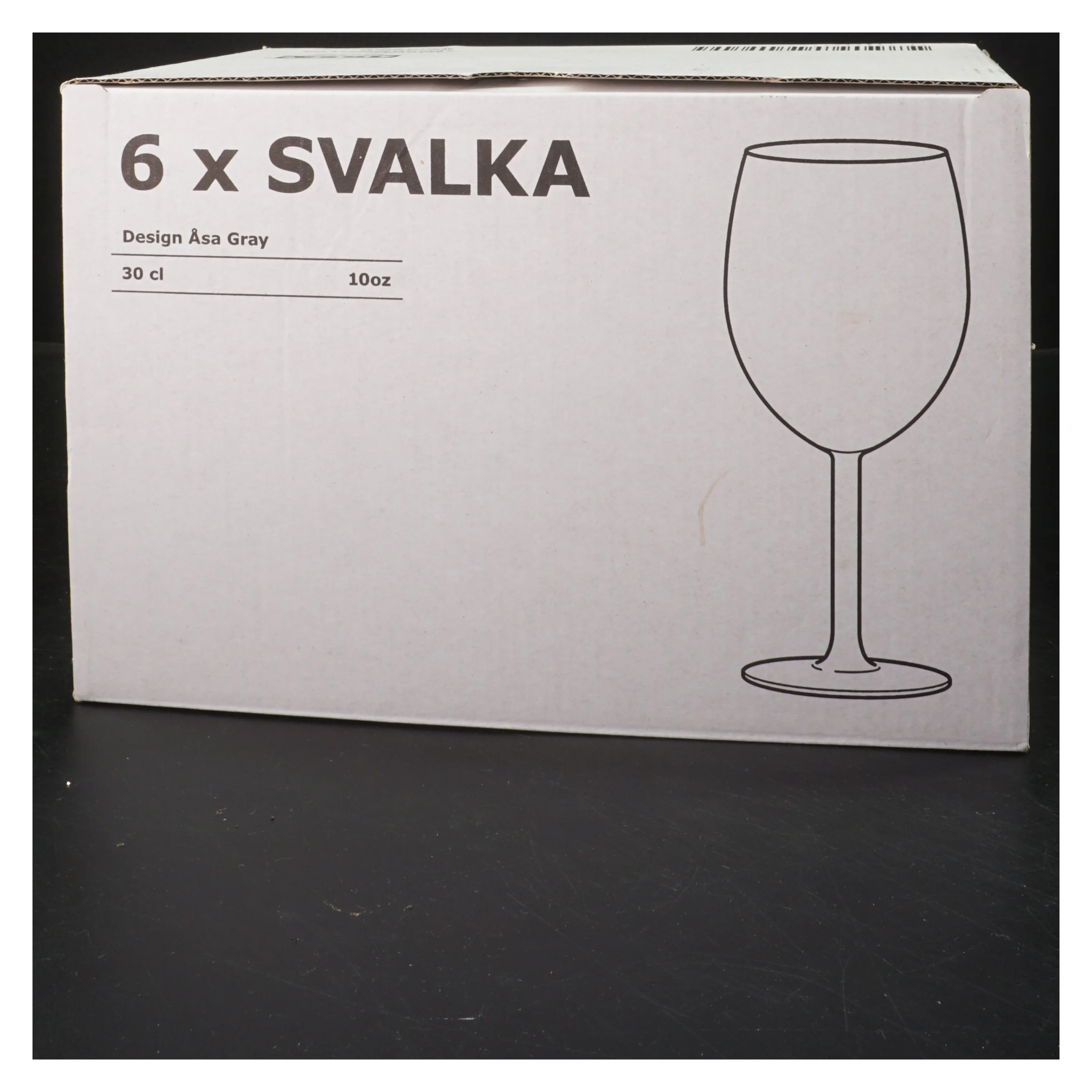Vinglas sæt fra IKEA (str. 30 cl)