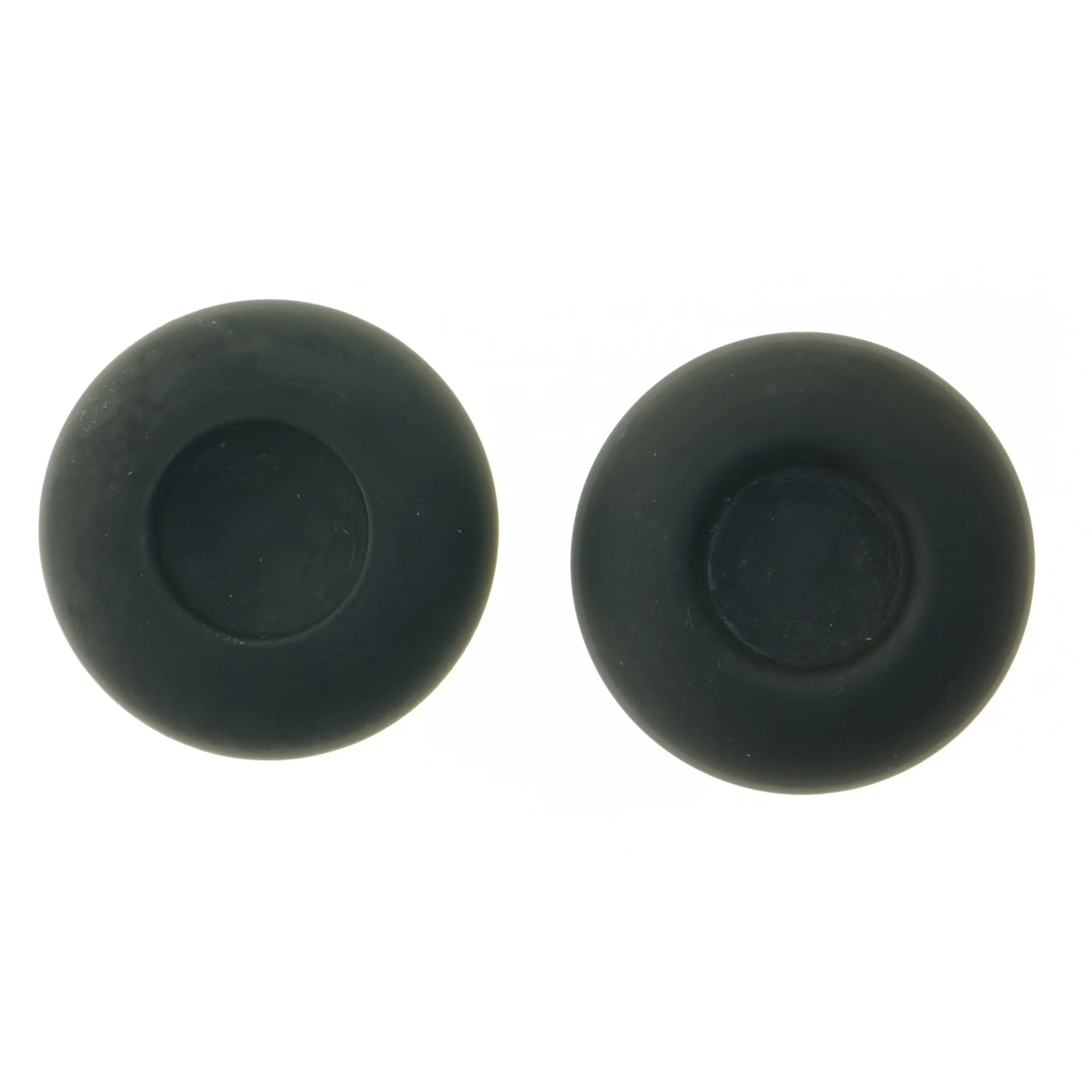 Runde sort lysestager (str. 9,5 cm)