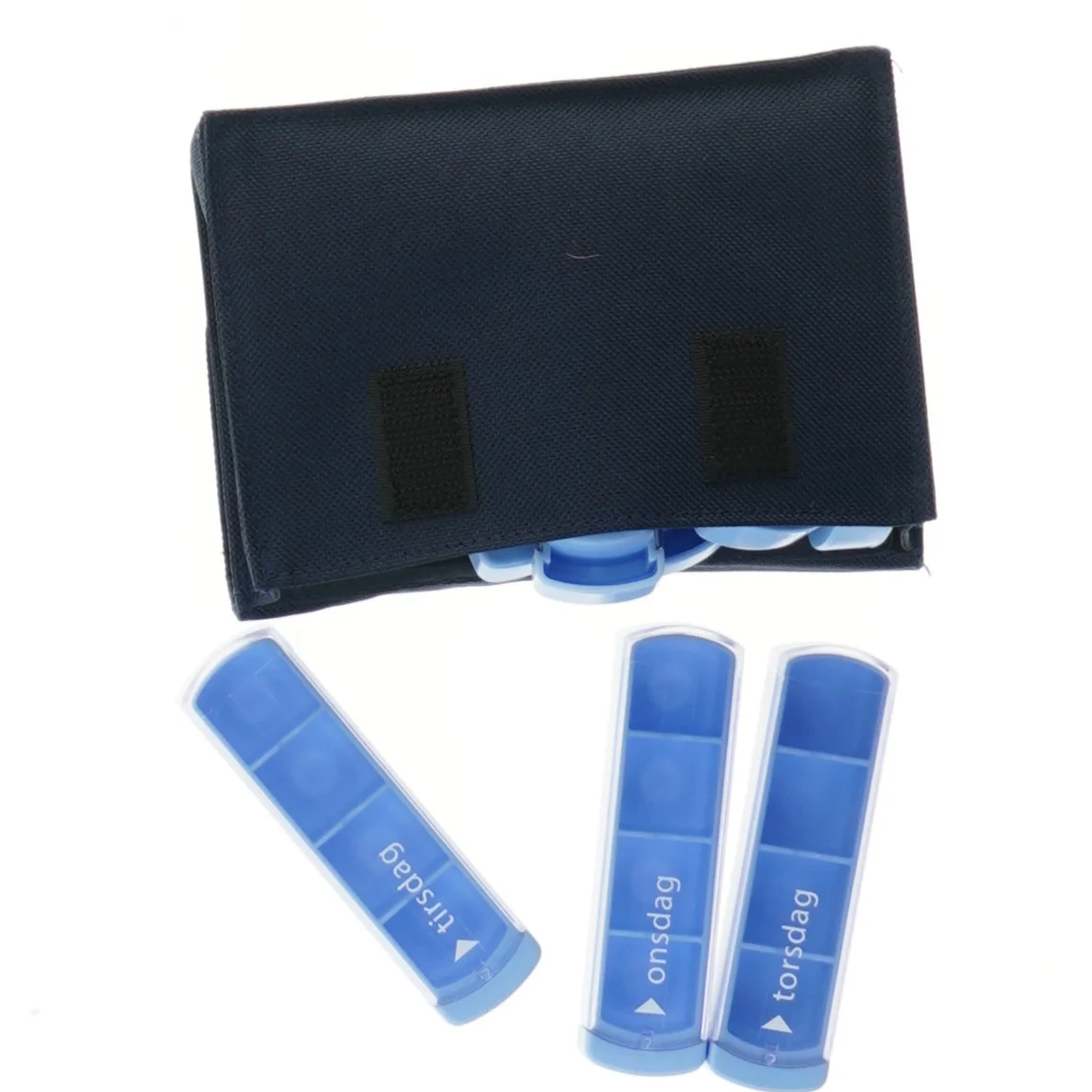 Medicintaskesæt fra Kibodan (str. 15x11 cm)