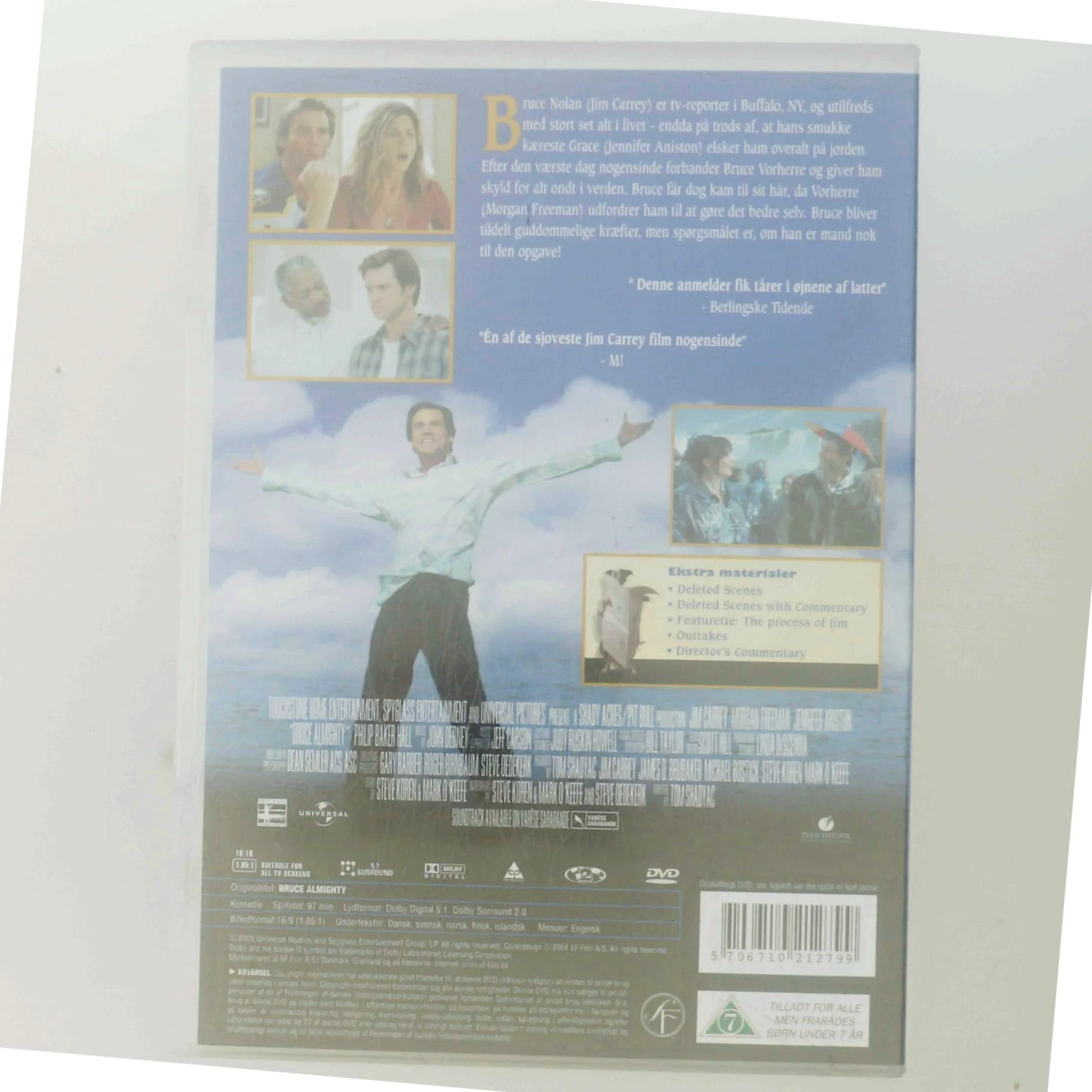 Bruce den Almægtige med Jim Carrey (DVD)