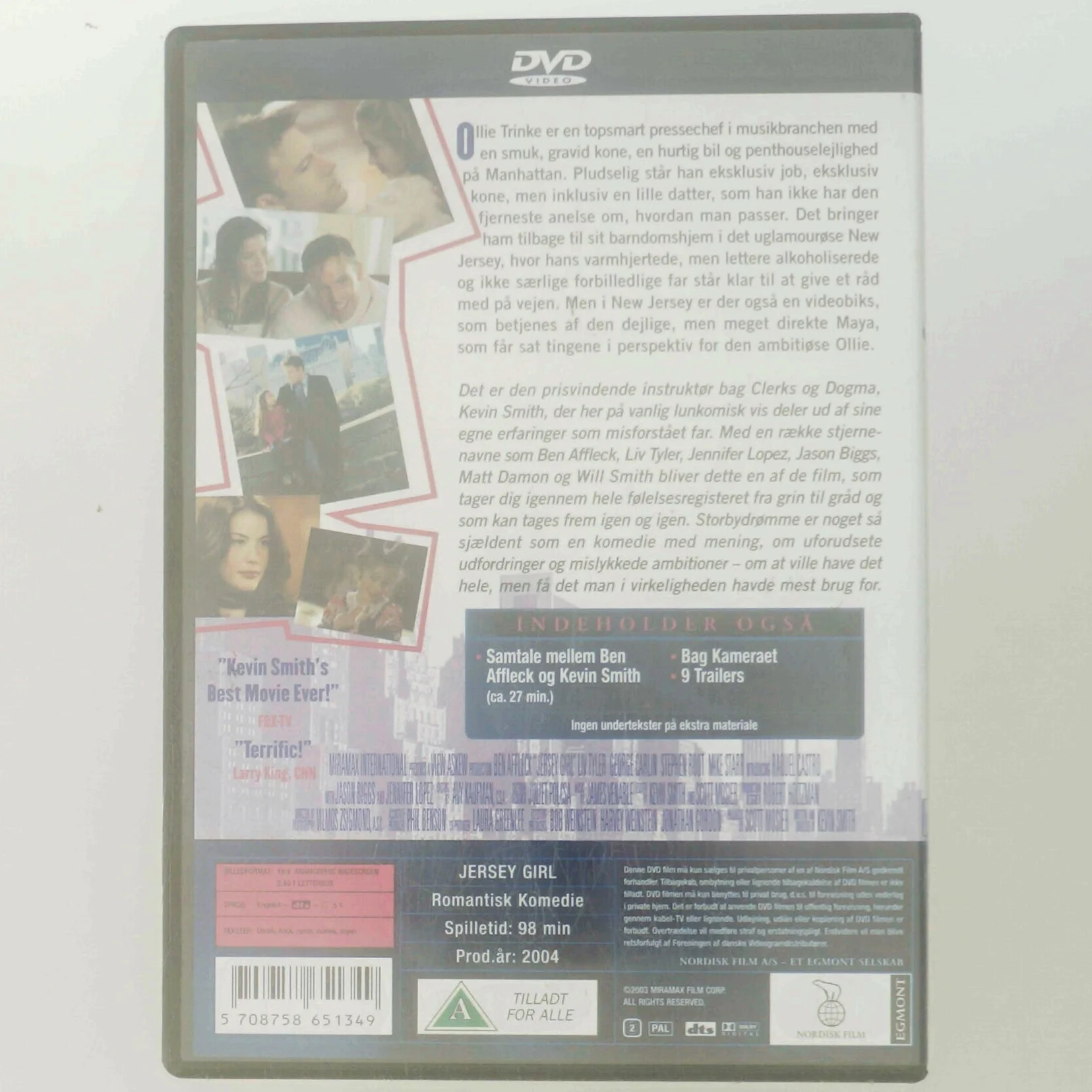 Storbydrømme med Ben Affleck (DVD)