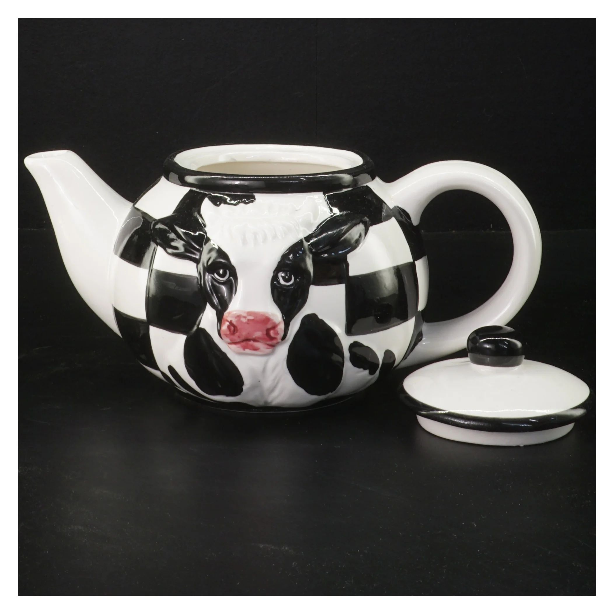 Teapot med ko-design (str. 24 cm)