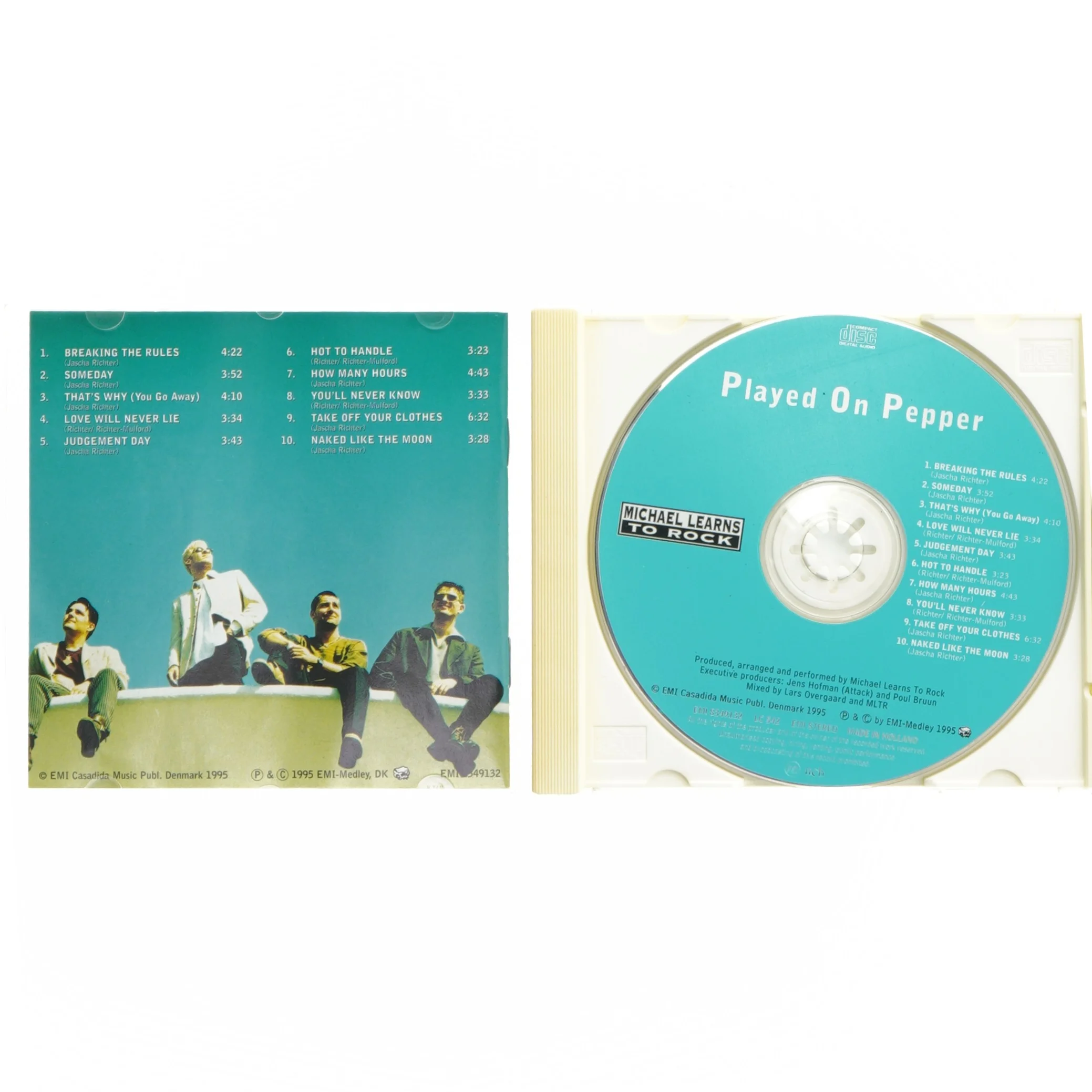 Michael Learns to Rock CD - Played On Pepper