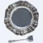 Lille sølvtallerken (str. 7,5 x 1 cm)
