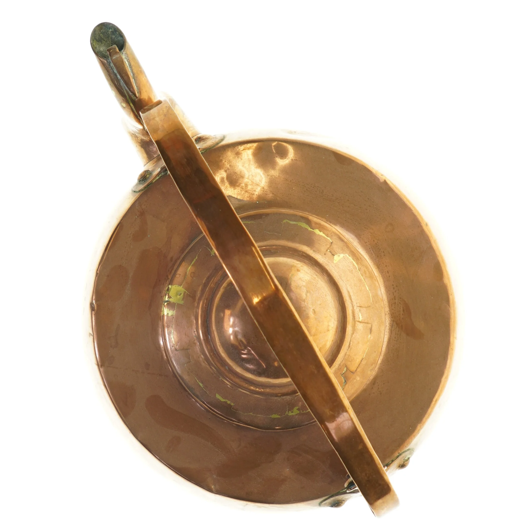 Kobberkedel med håndtag