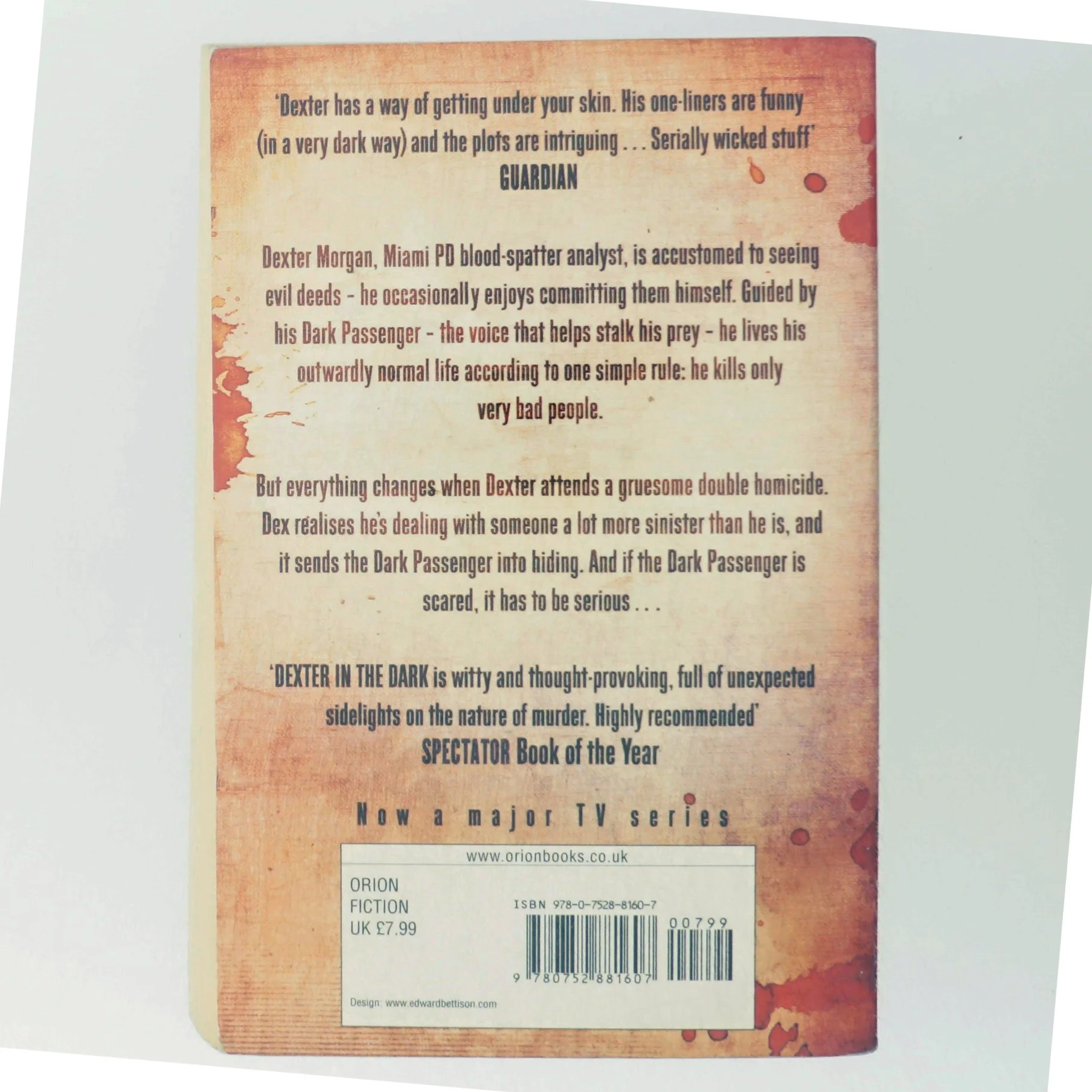 Dexter in the dark af Jeffry P. Lindsay (Bog)