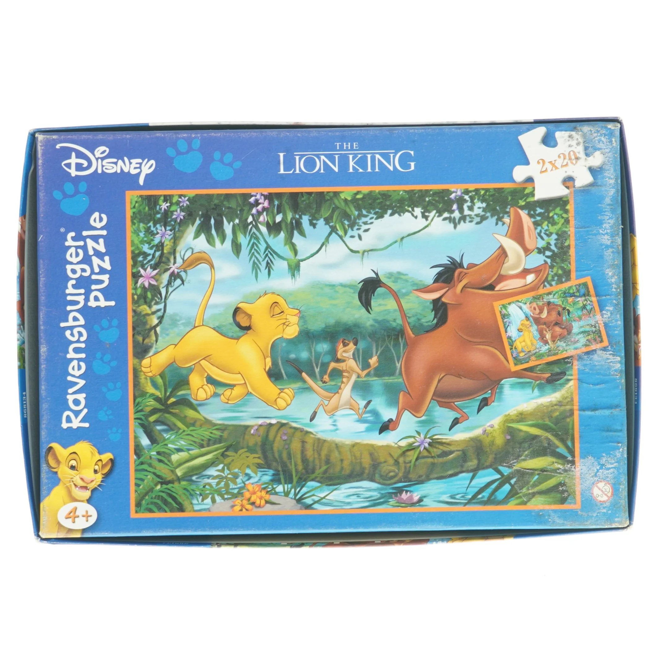 Disney Løvernes Konge puslespil fra Ravensburger (str. 26,4 x 18,1 cm)