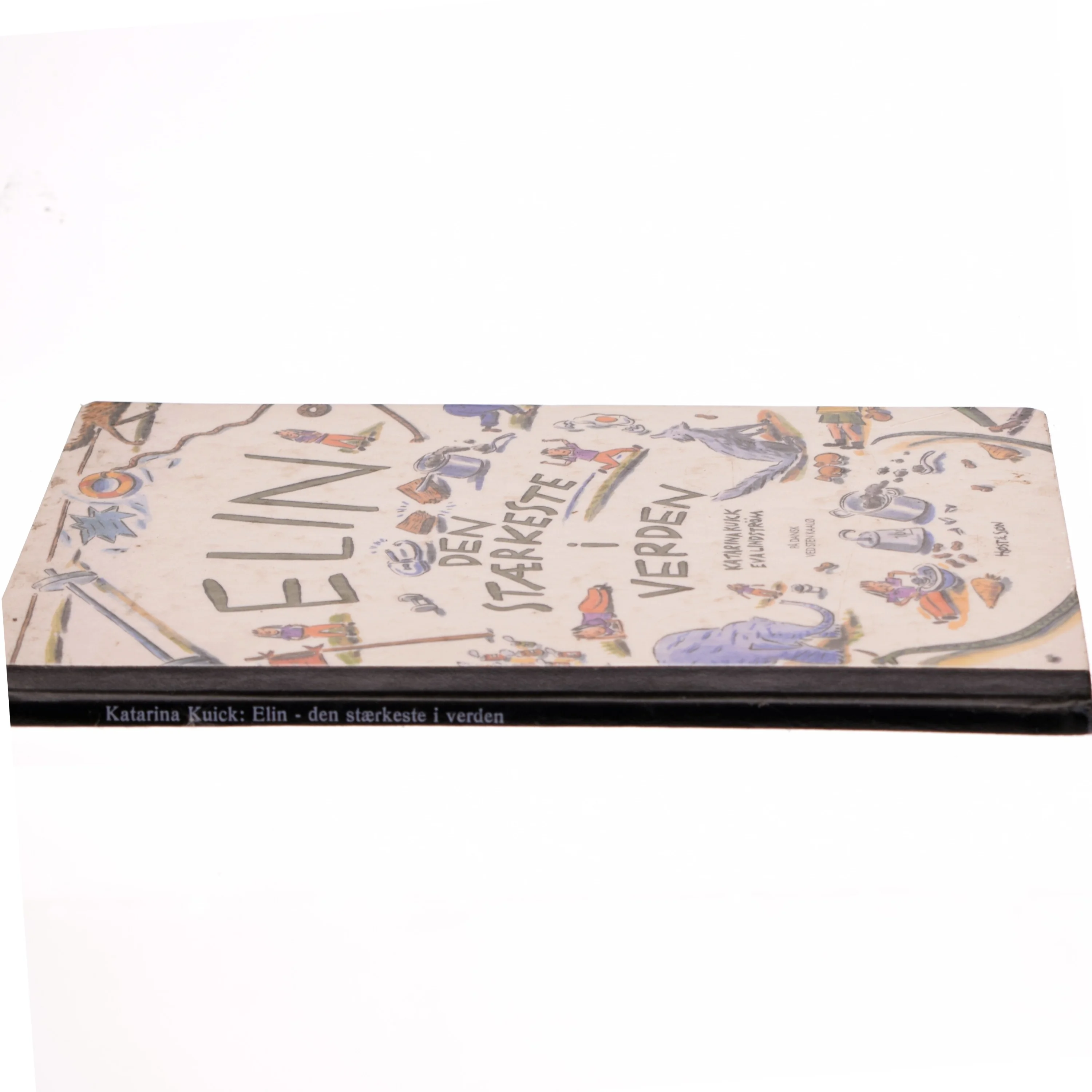 Børnebog 'Elin - den stærkeste i verden' fra Høst & Søn