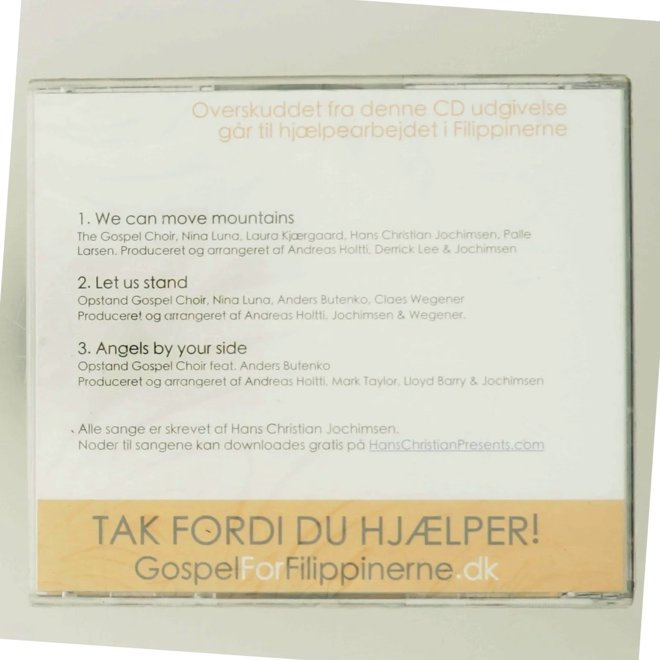 We can move mountains - GospelForFilippinerne.dk (DVD)