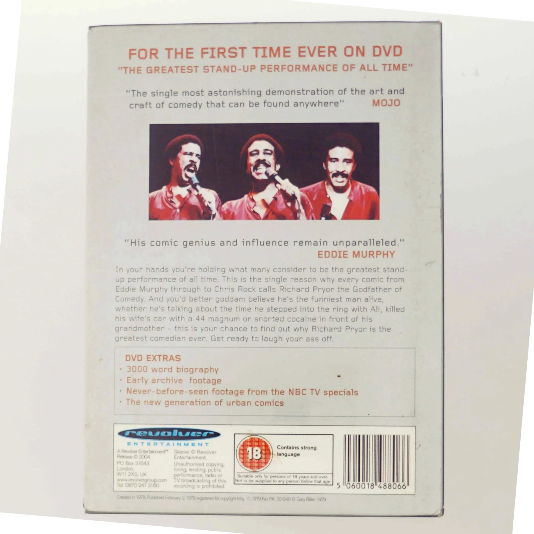 Richard Pryor: Live in Concert med Richard Pryor (DVD)