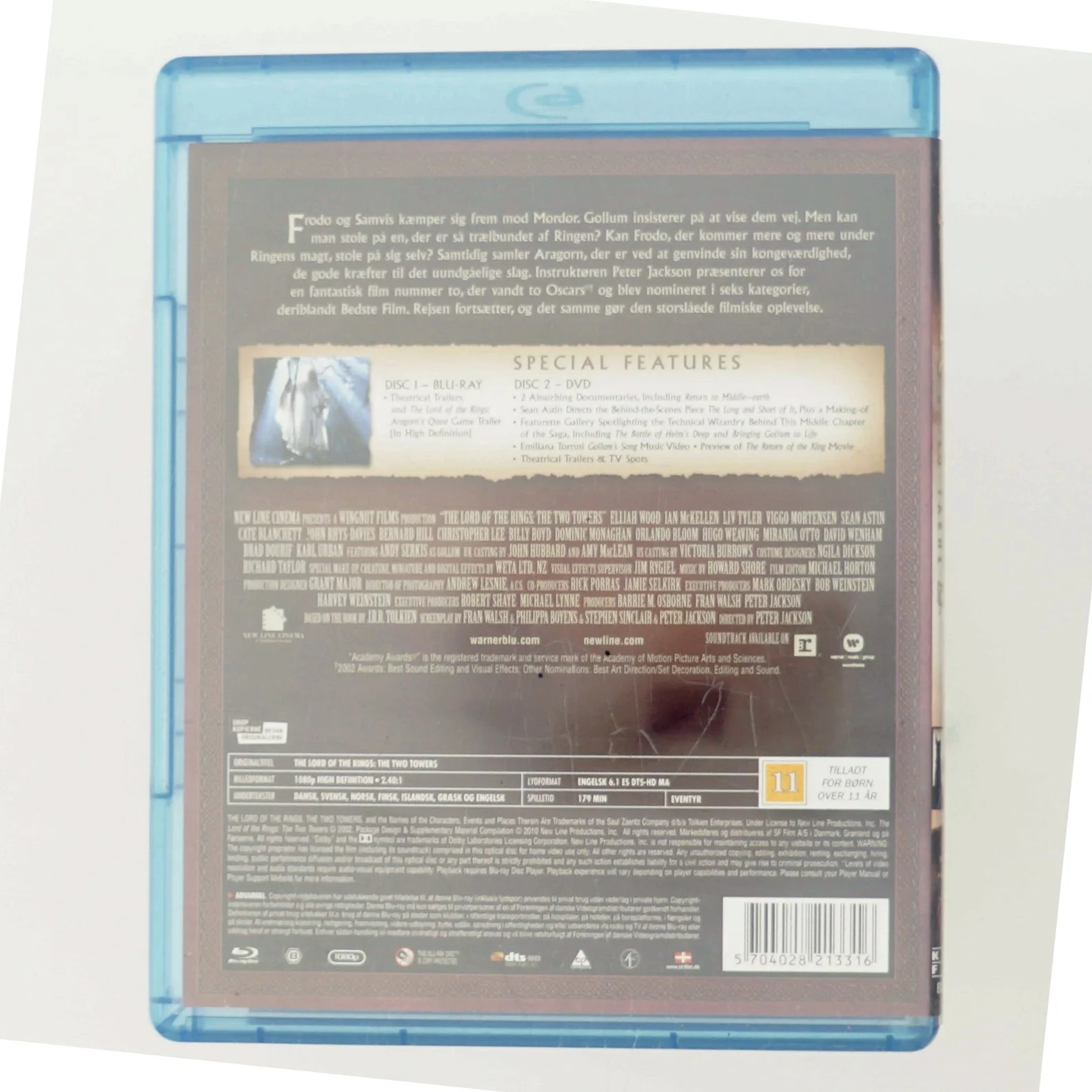 Lord of the Rings 2: Ttt med Elijah Wood (DVD)