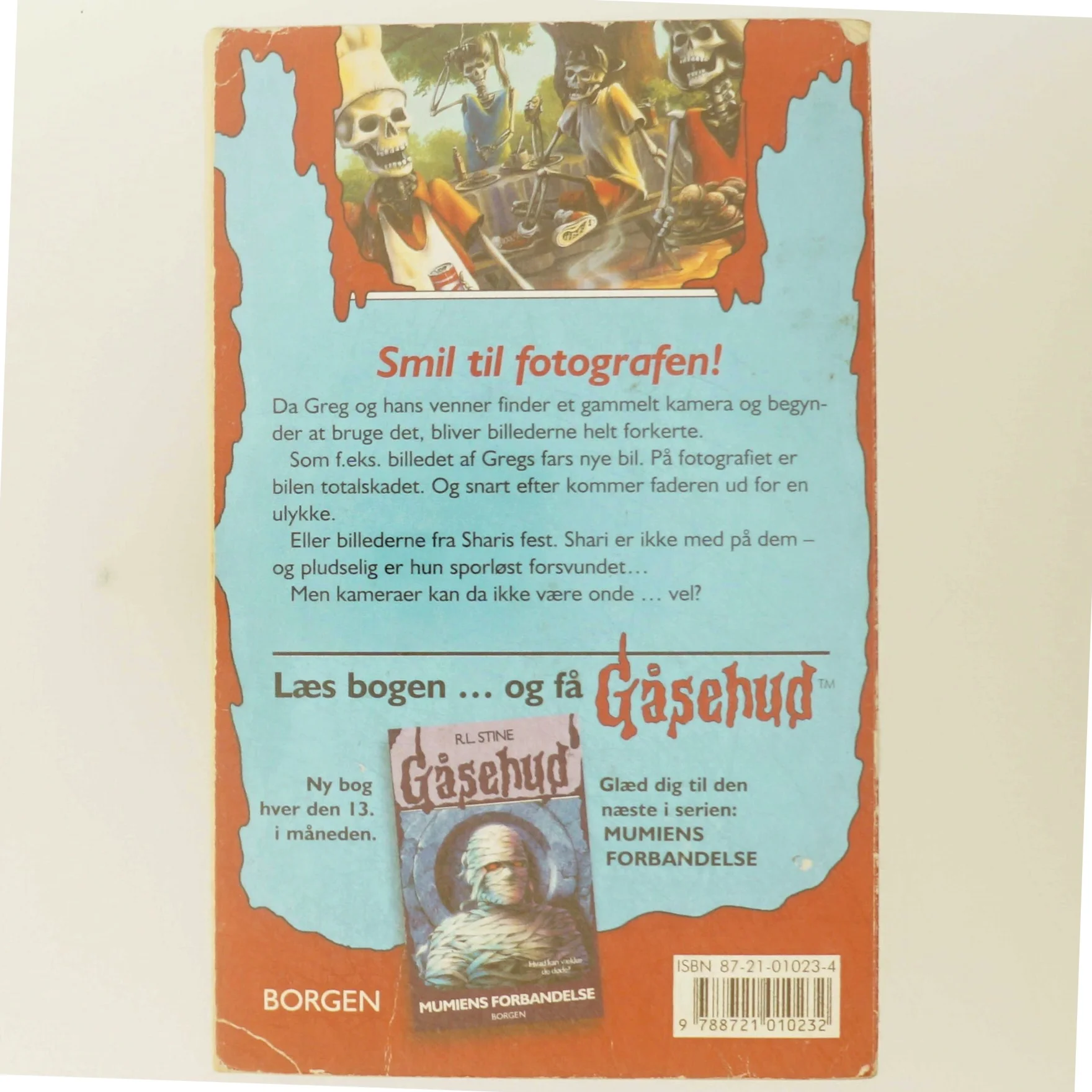 Sig appelsin og dø! af R. L. Stine (Bog)