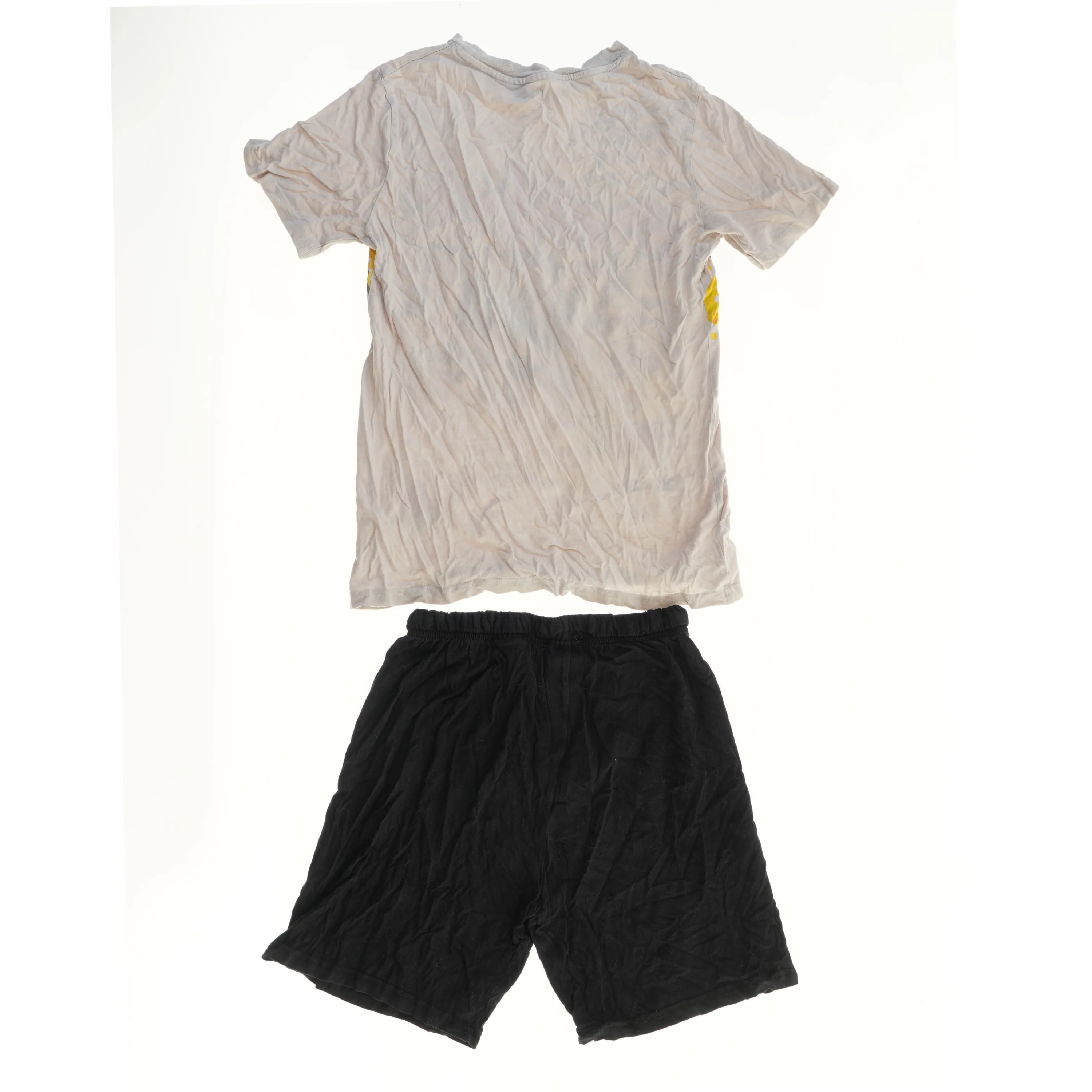 Sæt med T-shirt og shorts med SpongeBob tema fra H&M (str. 146)