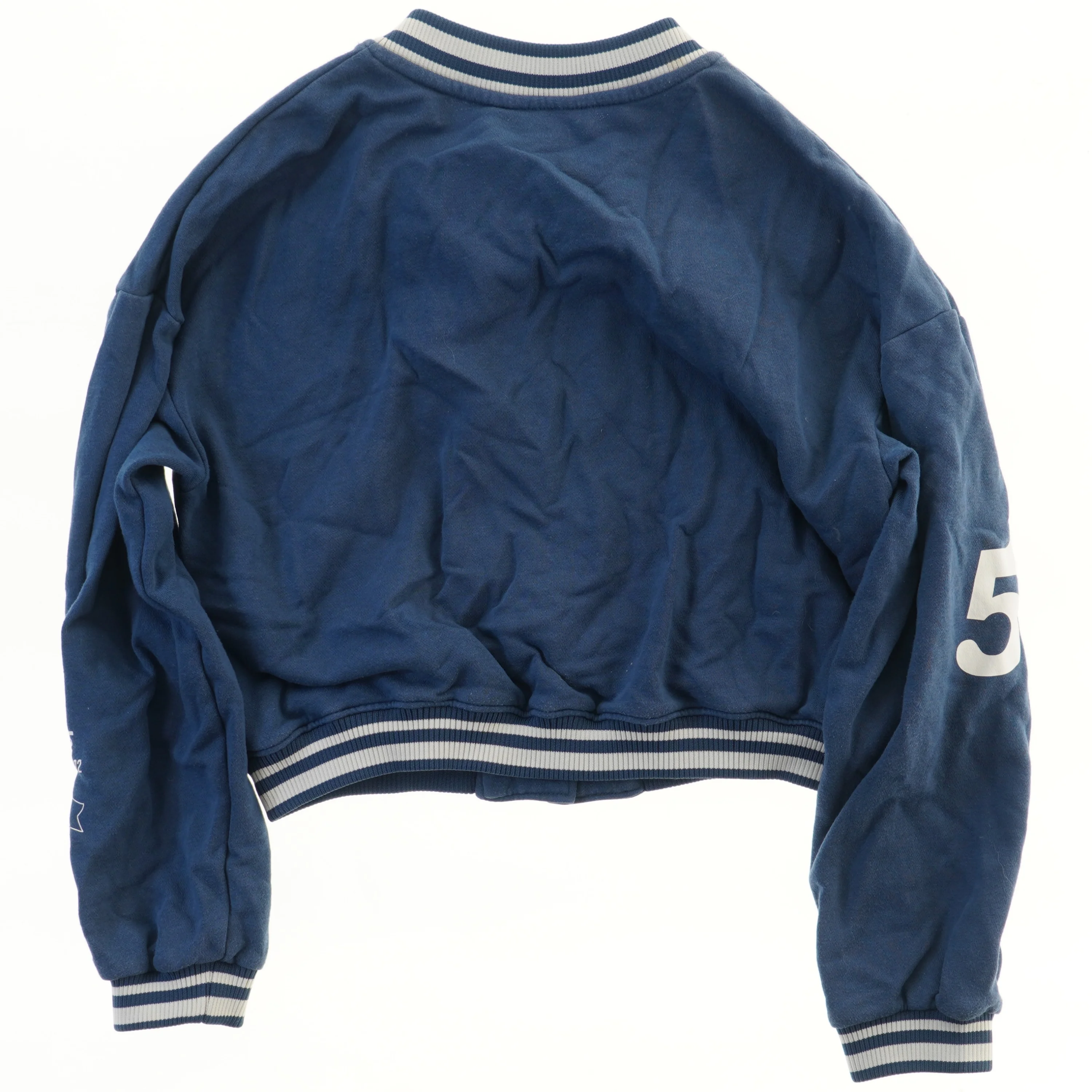 Bomberjakke med New York print fra H&M (str. 146)